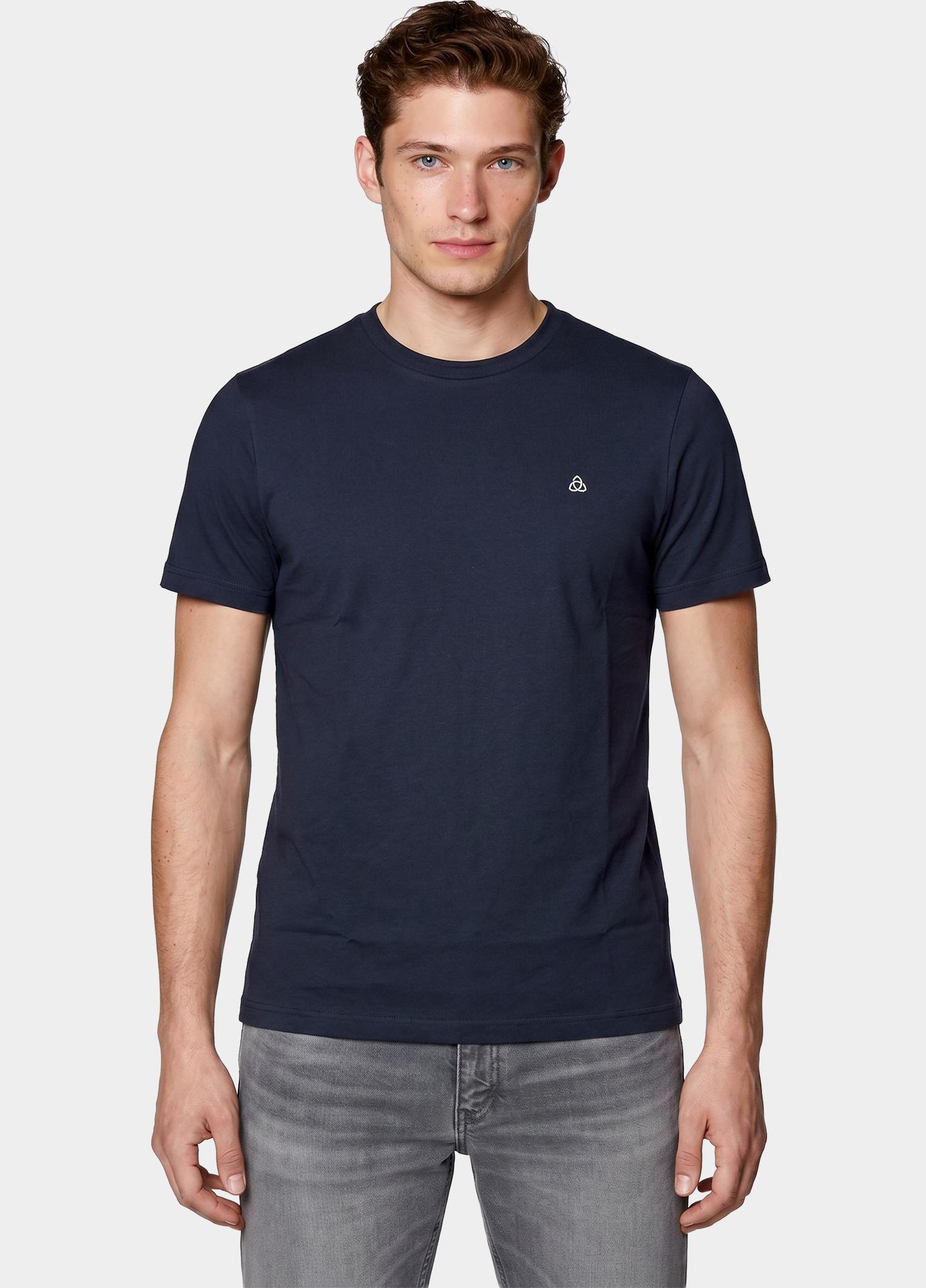 Scotland Blue T-shirt heren Blauw Dynand T-shirt SPE25108DY42SB/290 navy