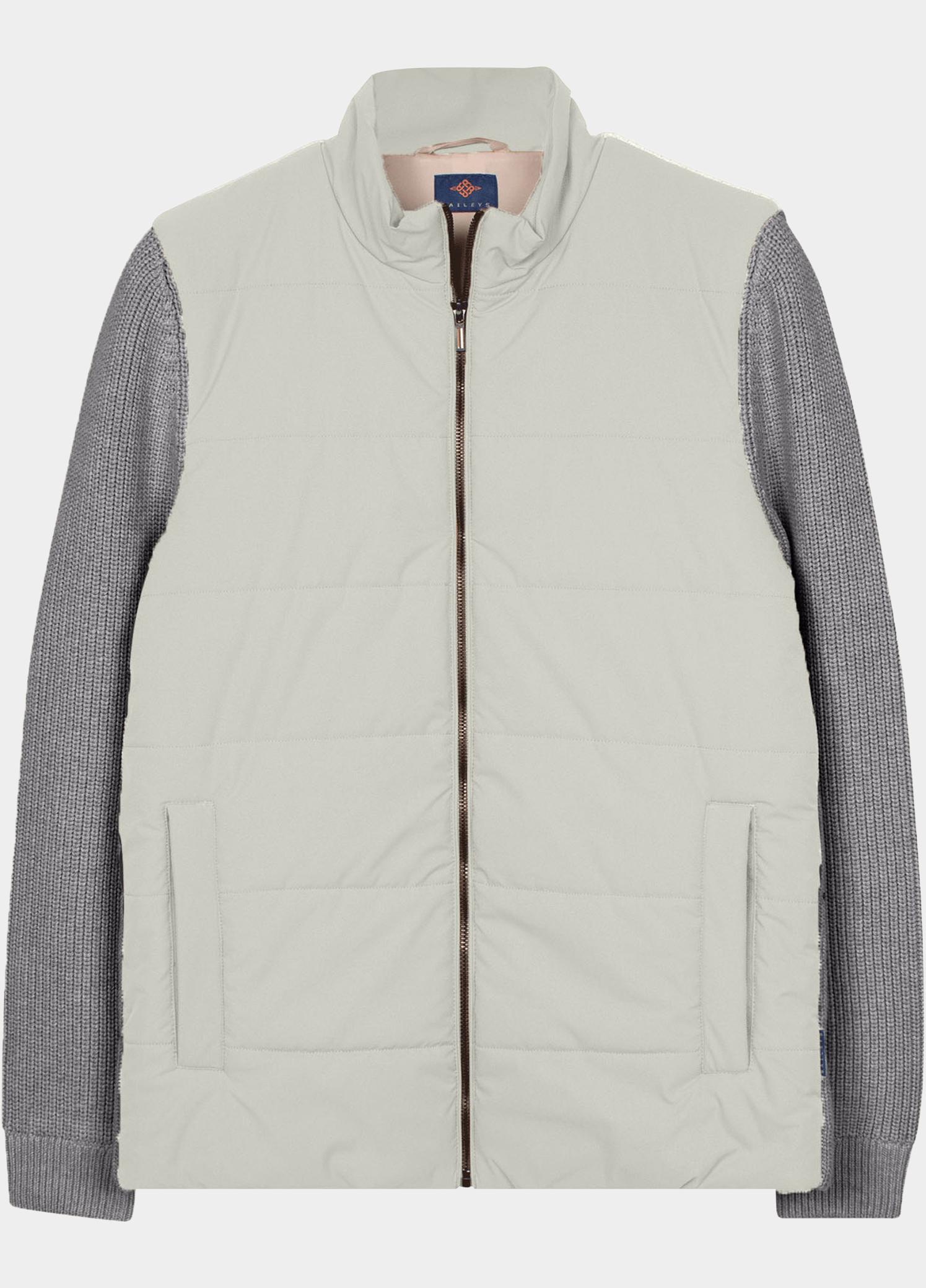 Baileys Vest heren Grijs Cardigan Zip  Front&Coll. in 622066/925