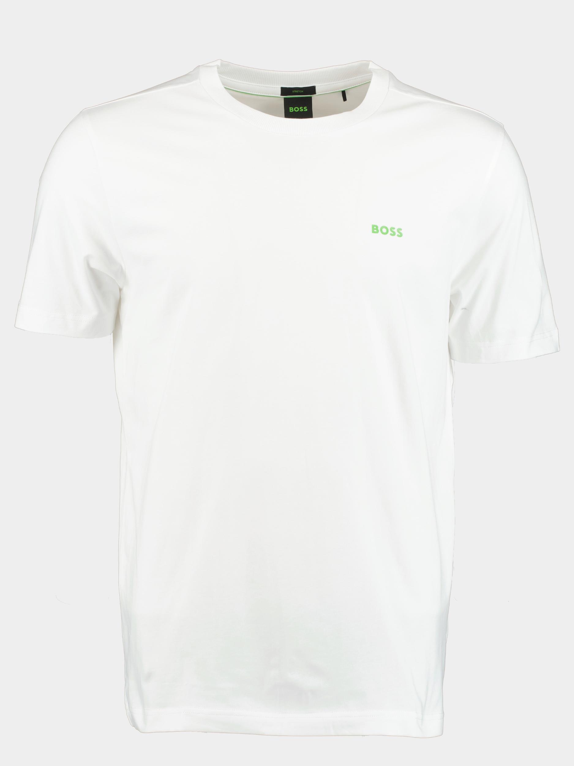 BOSS Green T-shirt korte mouw Wit Tee 10110340 01 50469057/100
