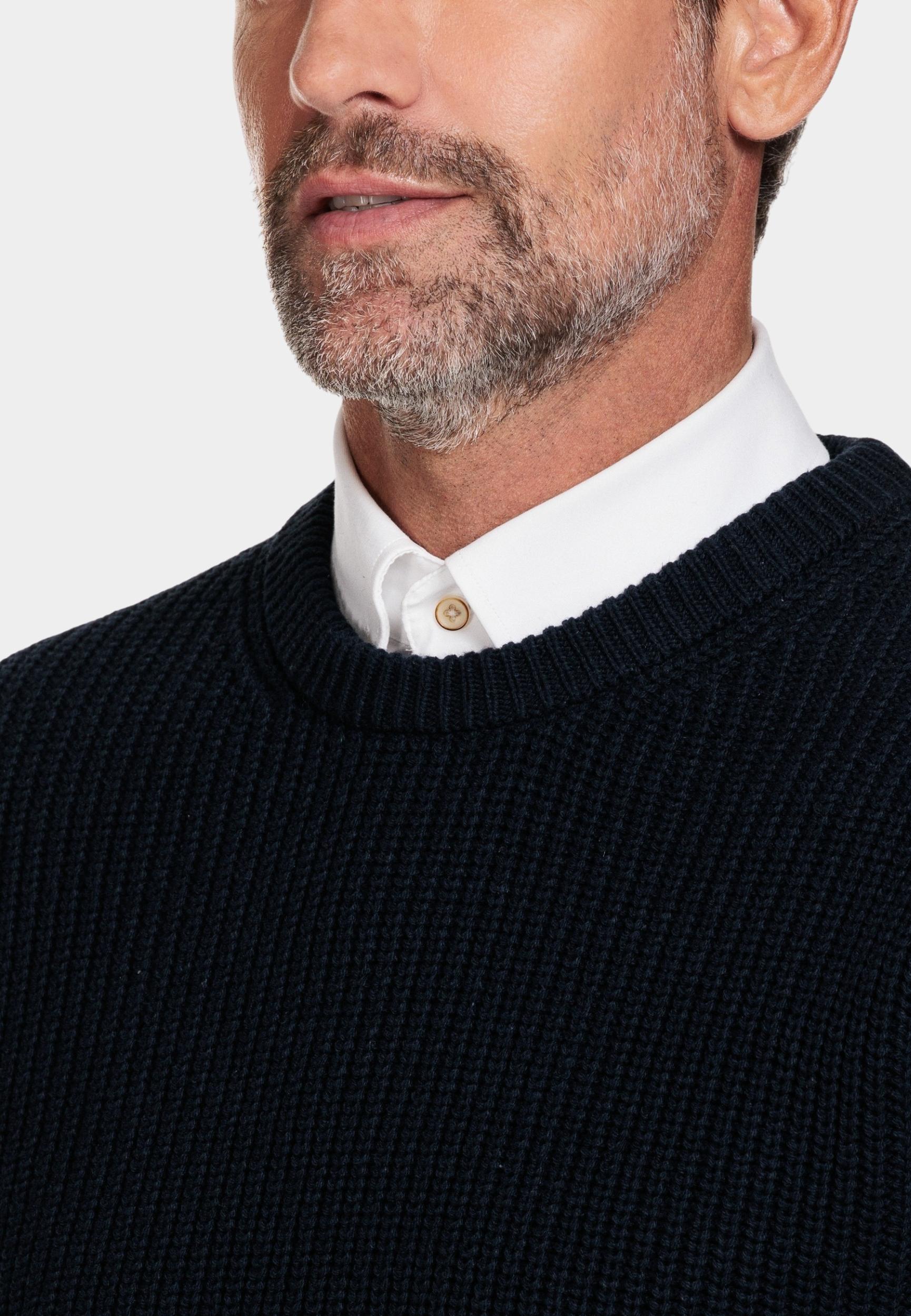 Baileys Pullover Blauw Crew Neck Pullover 328278/60