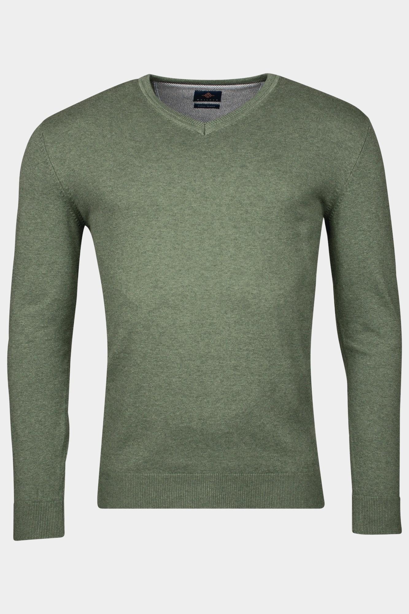 Baileys Pullover Groen V-Neck Pullover Pima Cotton 1 518100/745