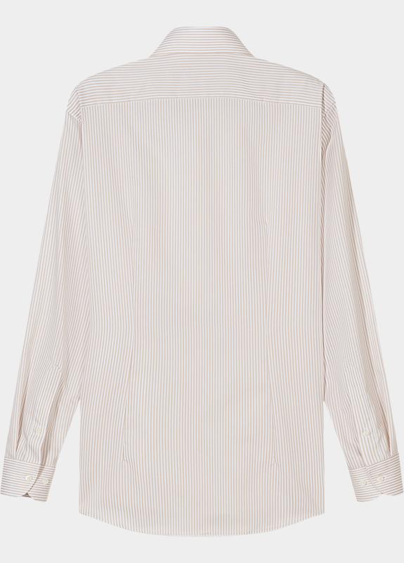 Olymp Business hemd lange mouw Beige 135874-Hemden 135874/22
