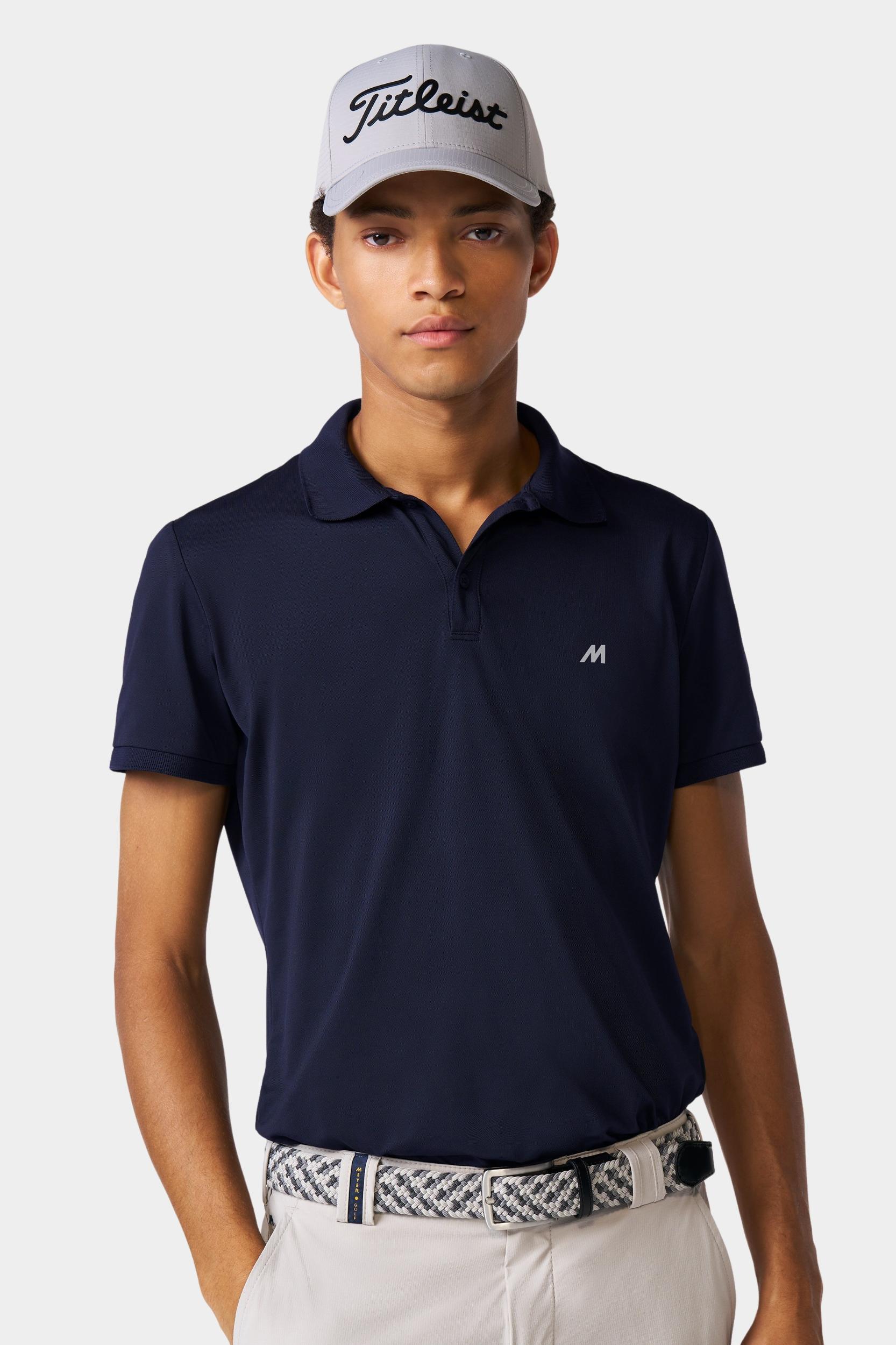 Meyer Polo korte mouw Blauw SCOTTIE Art.9-9010 9559901000/19