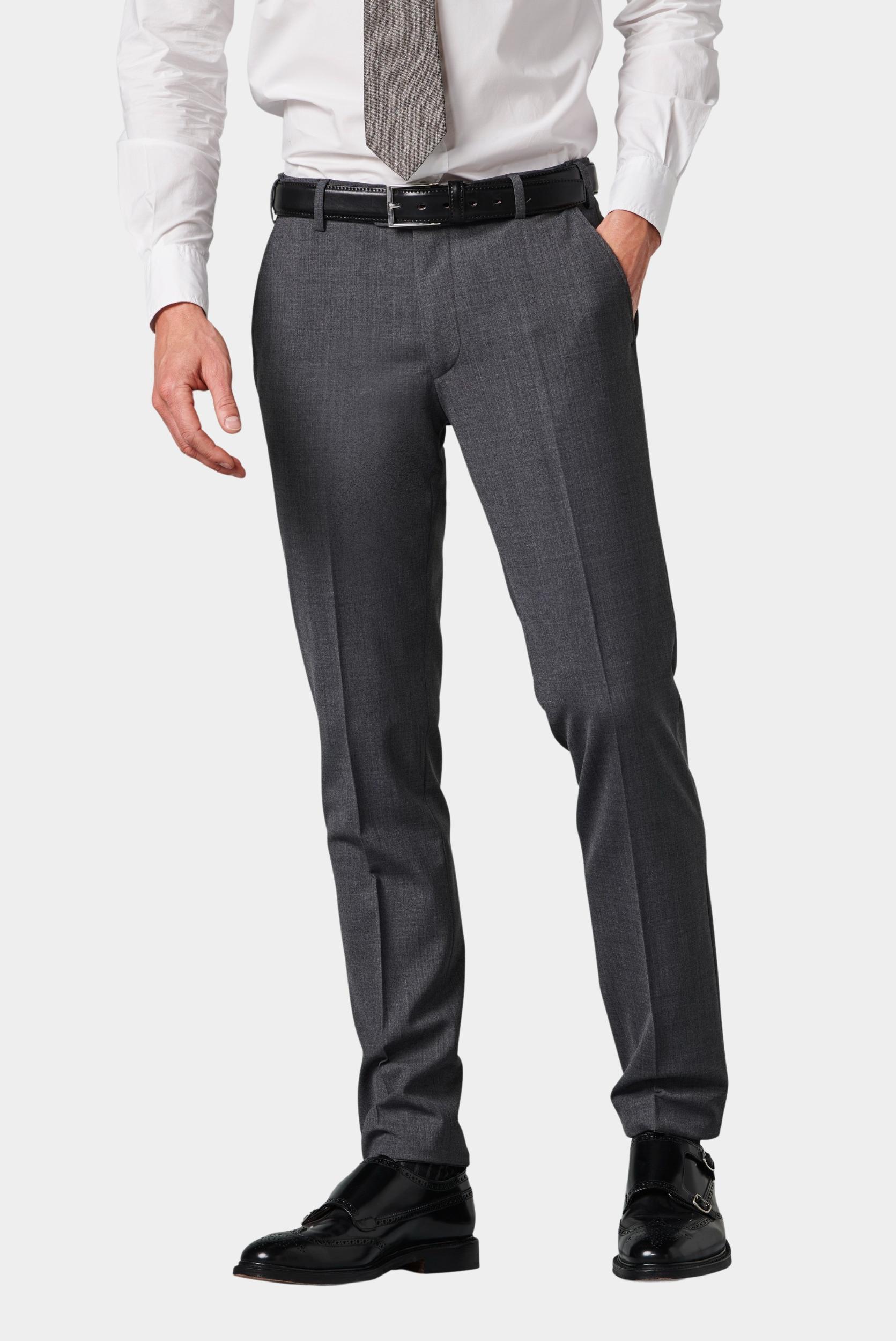 Meyer Wollen Pantalon Grijs Oslo Art.9-344 2230934400/07
