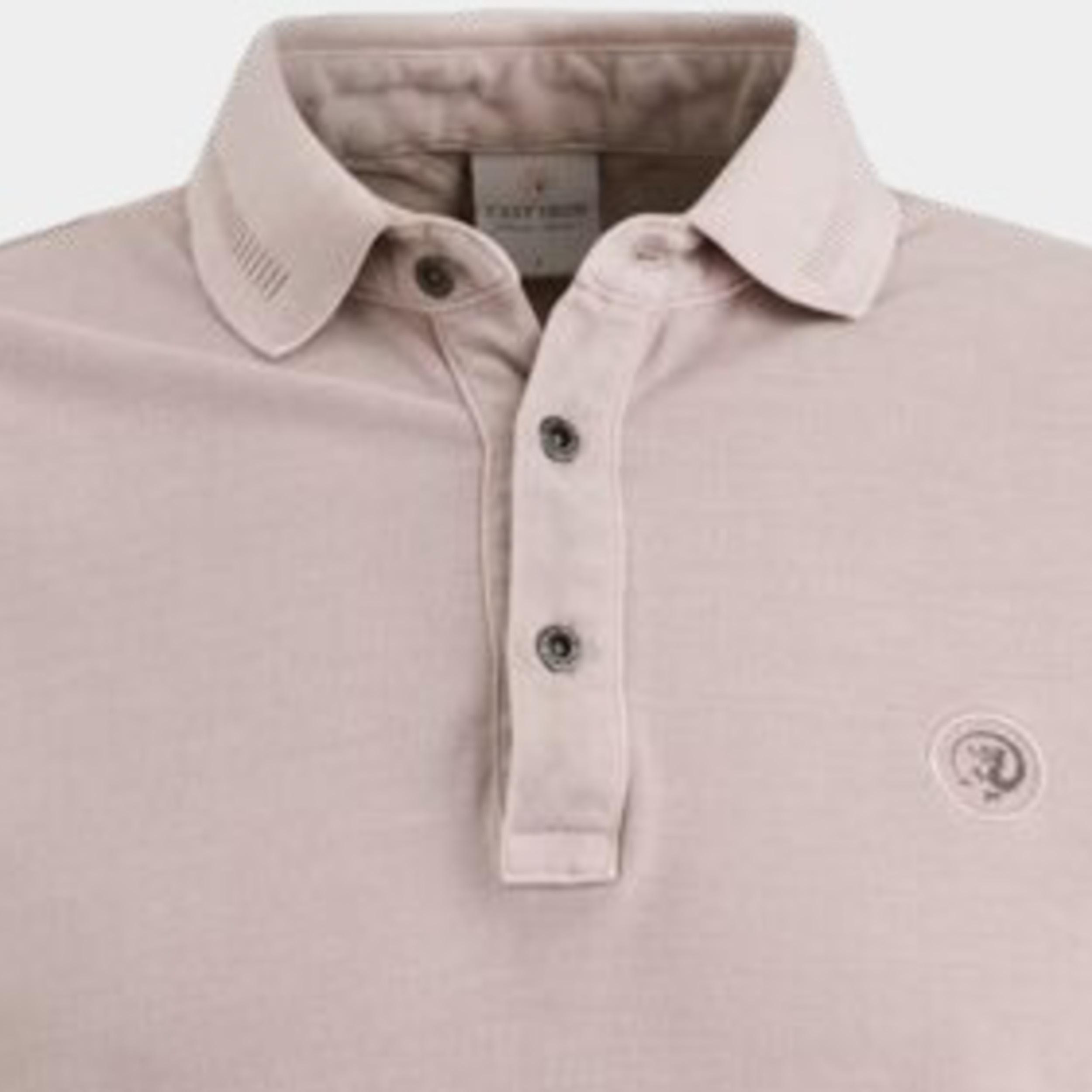 Cast Iron Polo korte mouw Roze Short sleeve polo cotton gd p CPSS2403860/4099