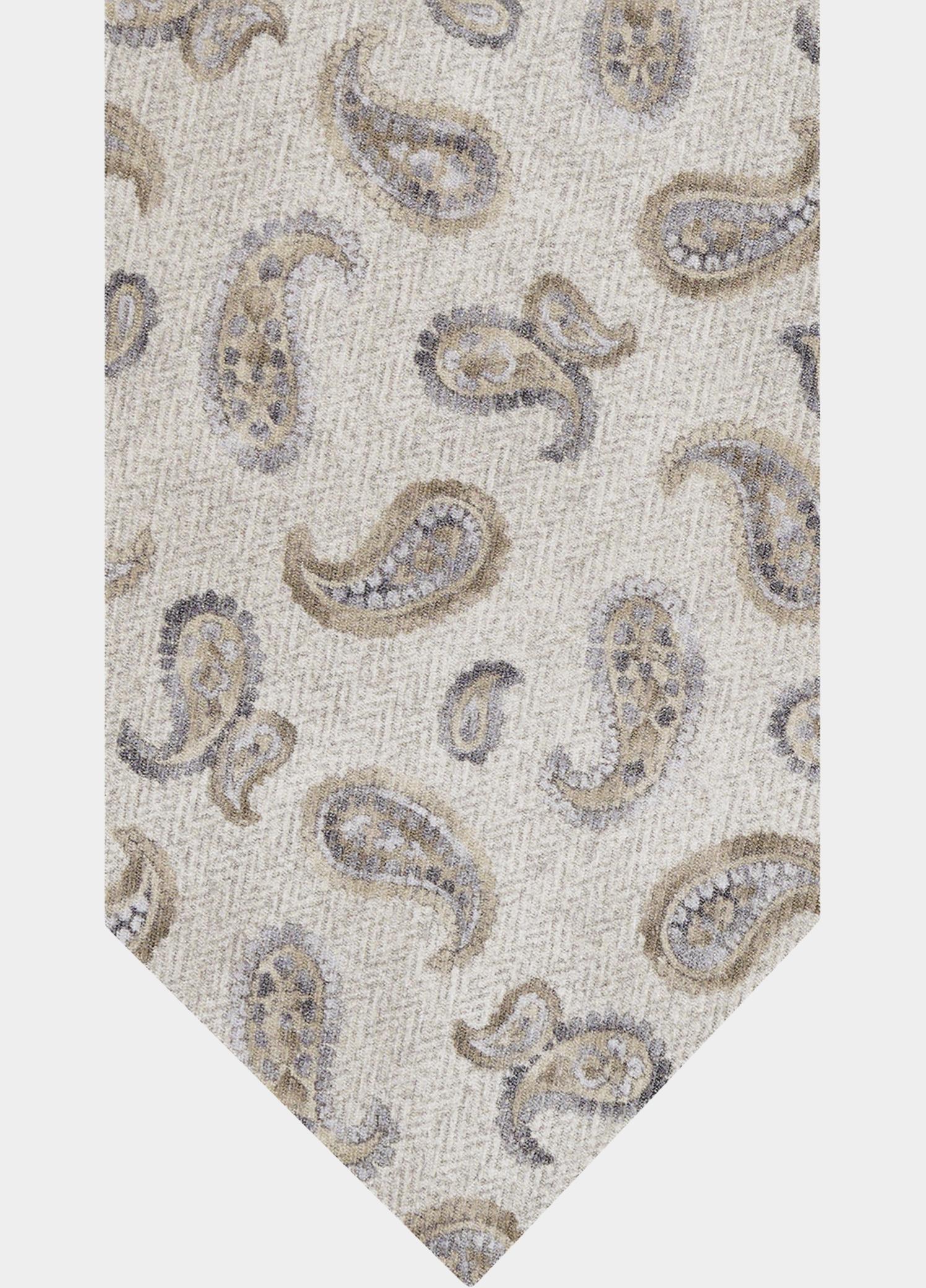 Profuomo Stropdas Beige  PPXA30028/A