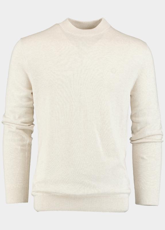 Bos Turtle neck Grijs Tex Mockneck Pull 25305TE06/190 pebble