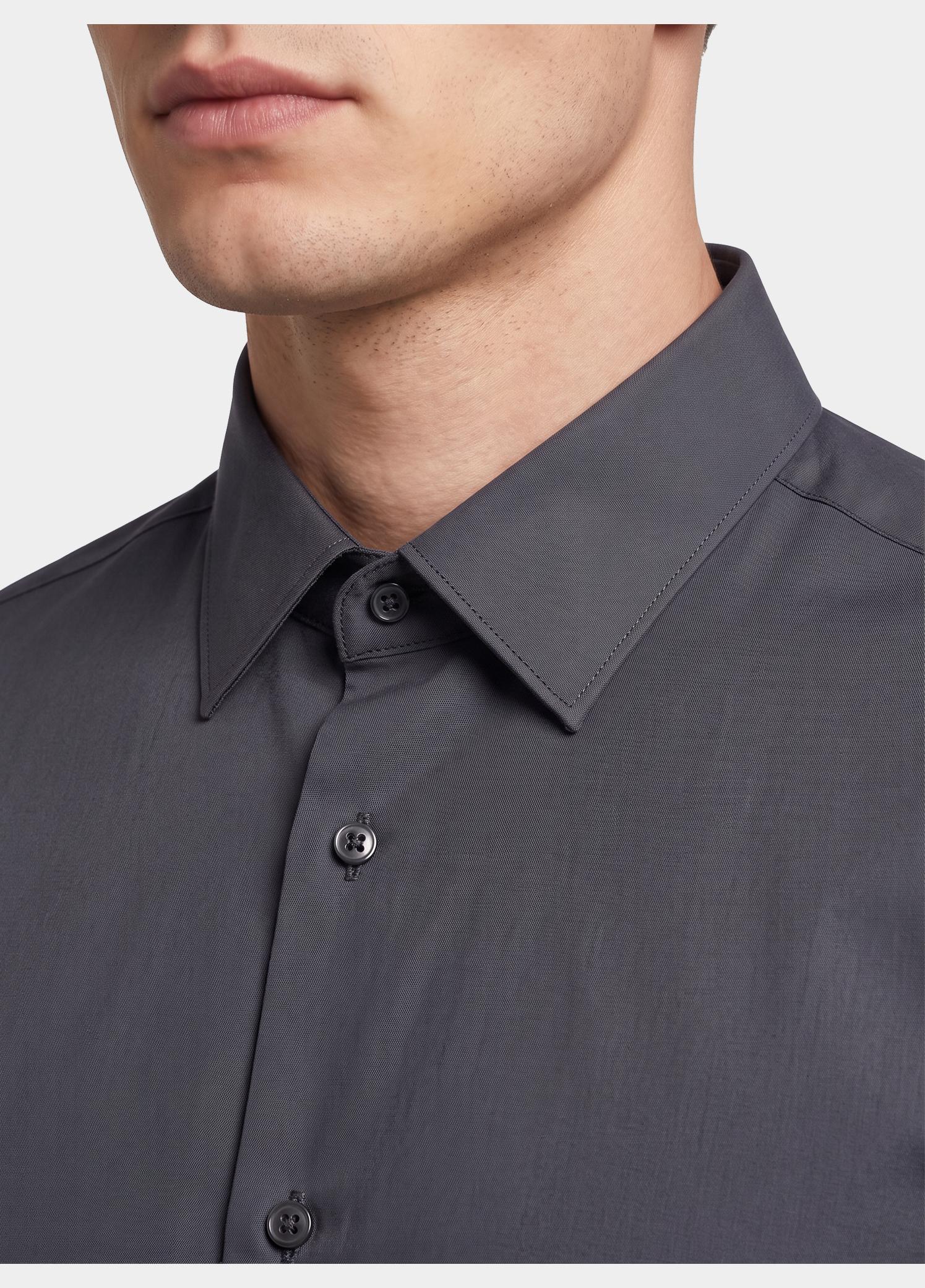 BOSS Black Zakelijk overhemd heren Zwart P-HANK-S-K-261 10248739 01 50555747/001
