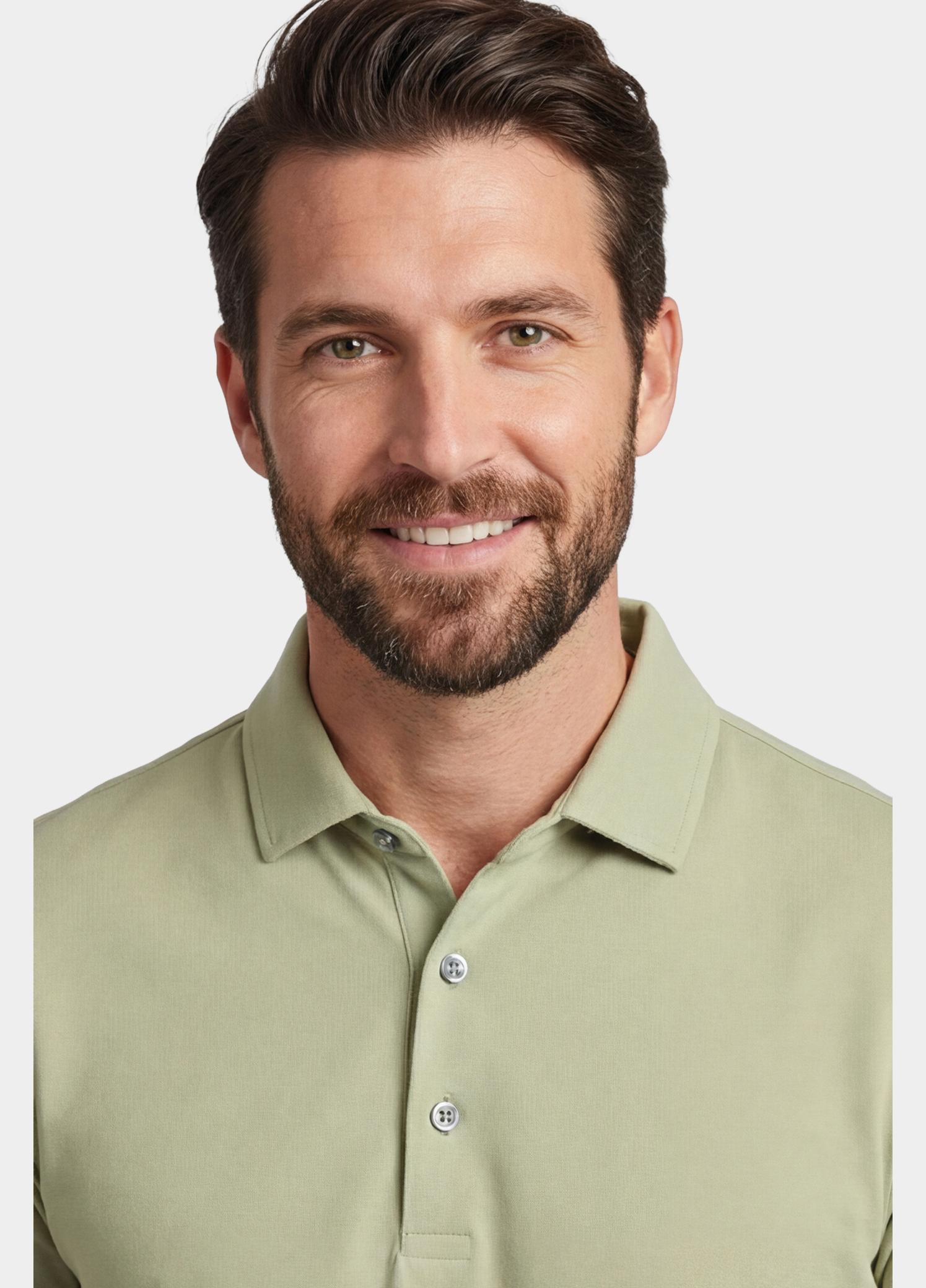 Baileys Polo heren Groen Poloshirt  Jersey 615240/72