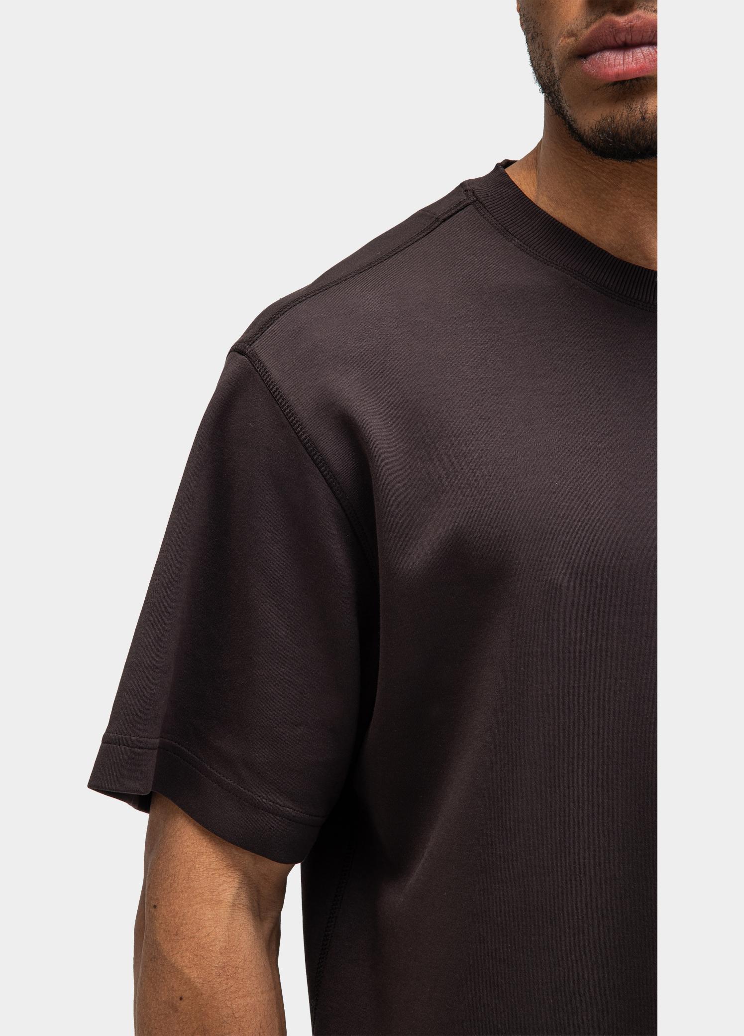 Butcher of Blue T-shirt heren Bruin Mercer M2622003/694