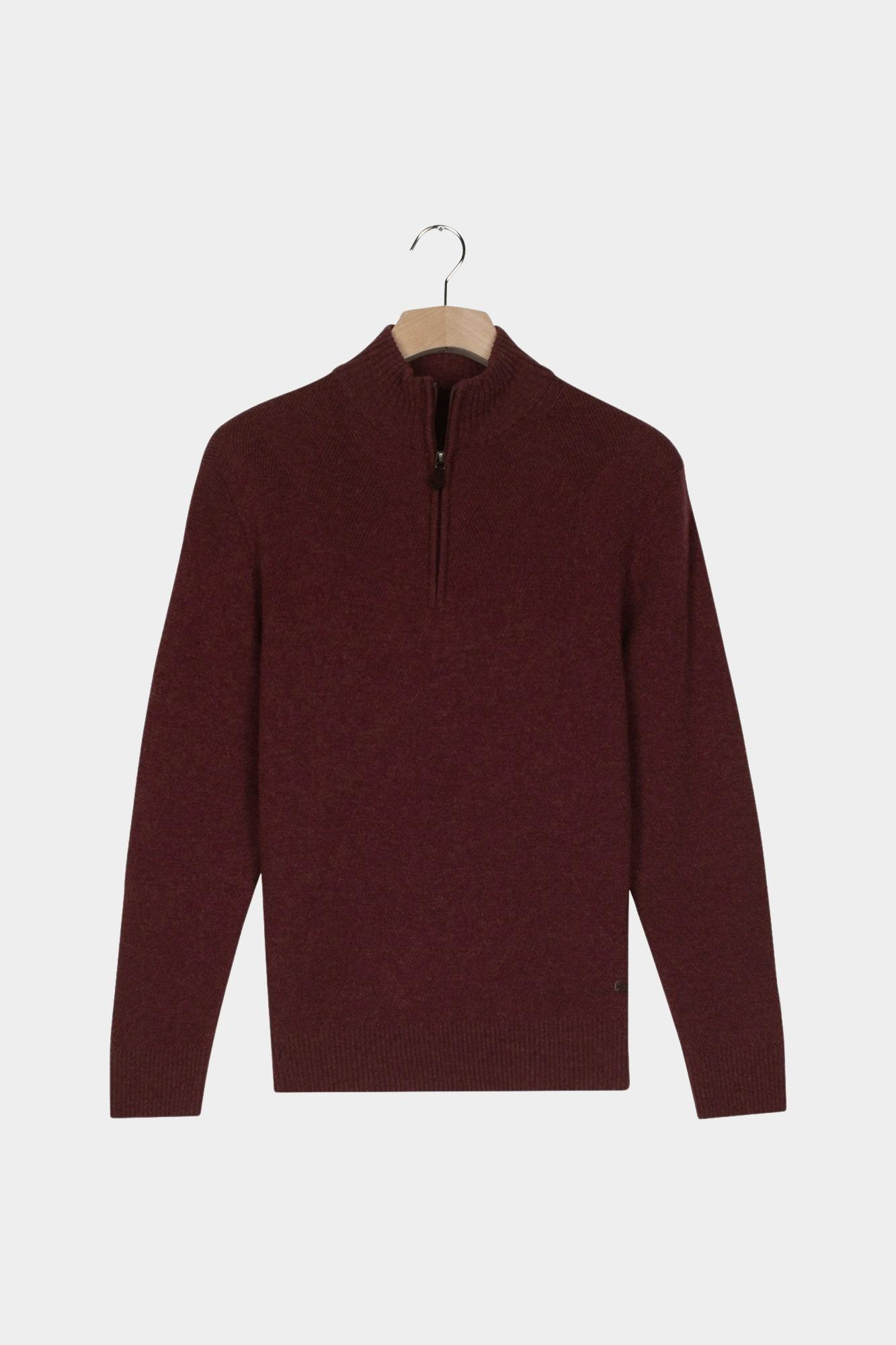 Baileys Half Zip Blauw Pullover 1/2 Zip  Argyla Jacq 528417/405