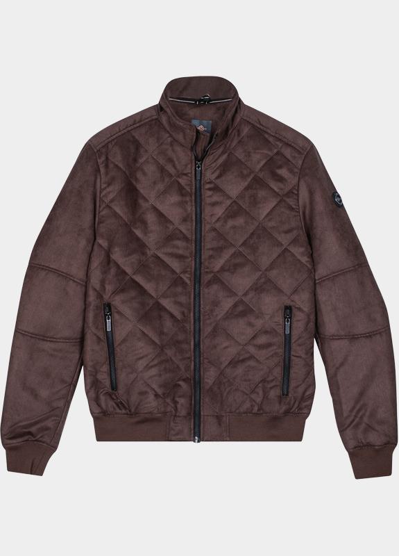 Baileys Winterjas heren Bruin Jacket zipped sidepockets/ Su 522390/89