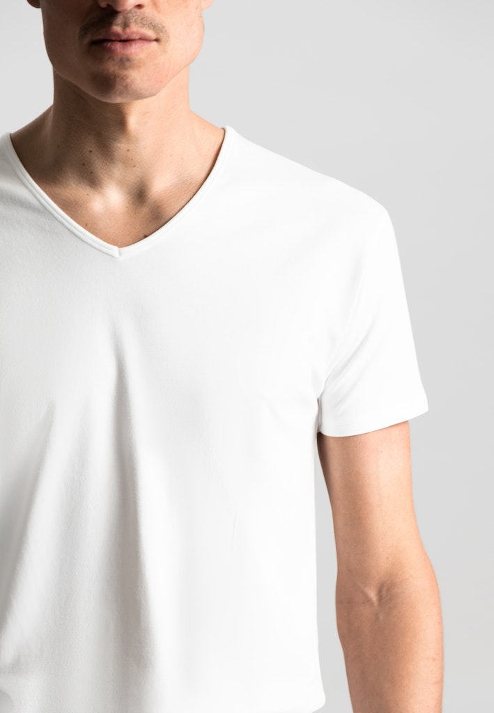 Dstrezzed T-shirt Wit DS_Eastwood 2 Pack V-Neck Tee 707010/100