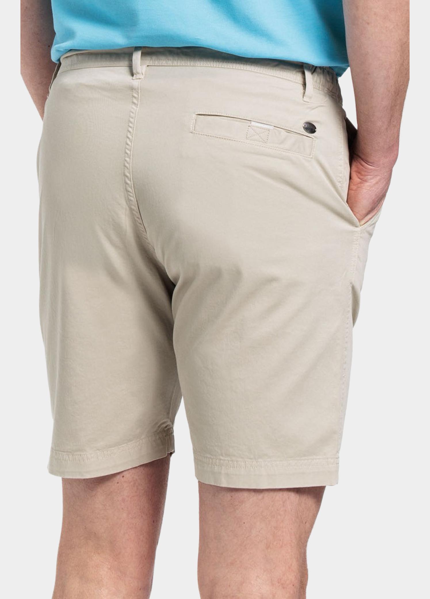 Giordano Korte Broek heren Wit Porter Short (elastic in wais 411117/81