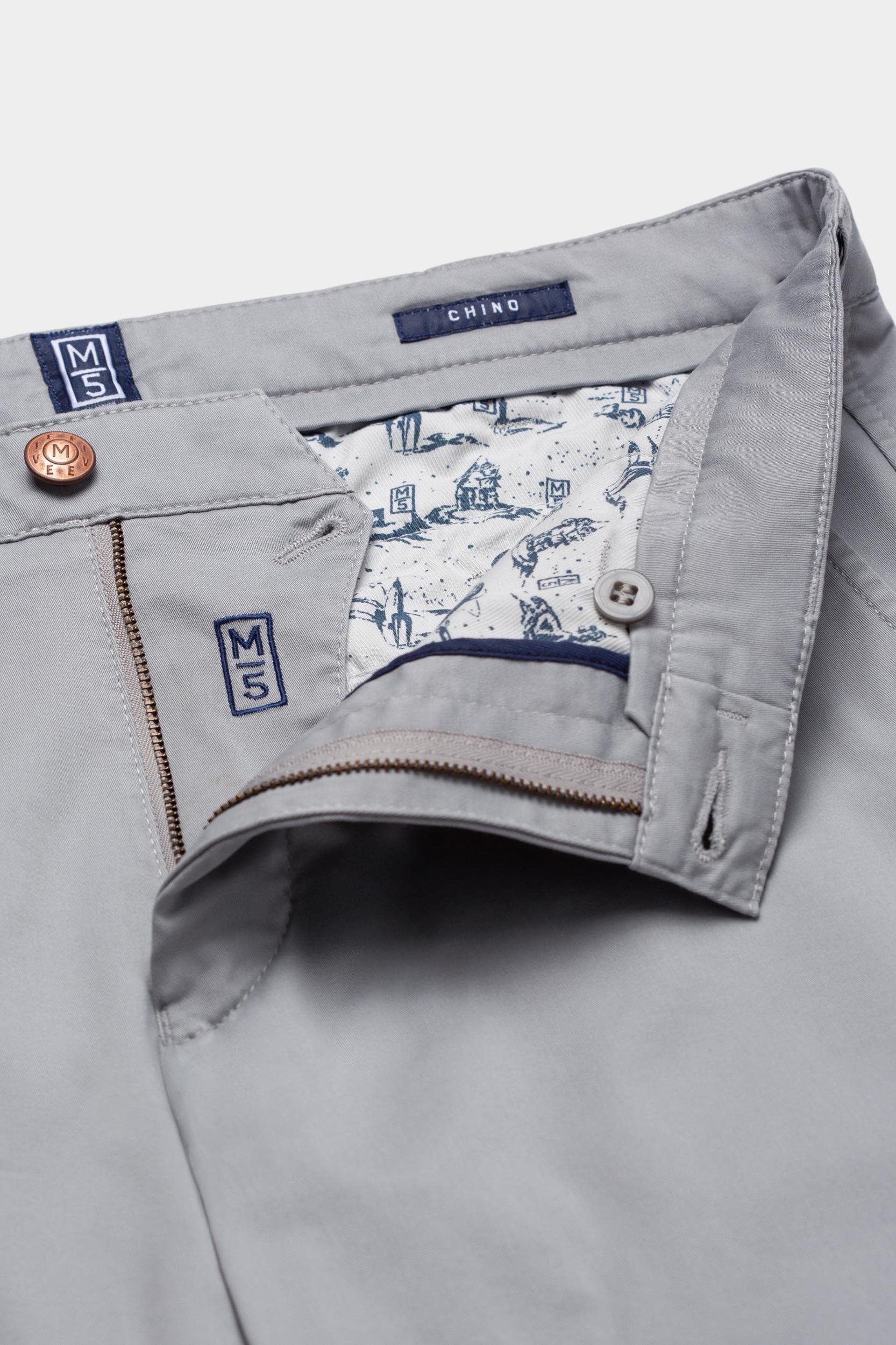 Meyer Katoenen Broek Grijs CHINO Art.1-6181 3641618100/06