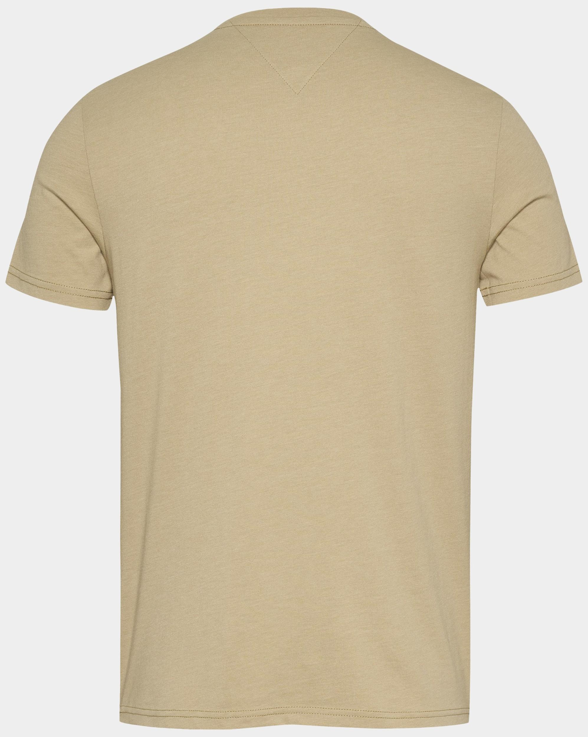Tommy Jeans T-shirt korte mouw Beige TJM XSLIM JASPE HTR TEE EXT DM0DM20363/ACT
