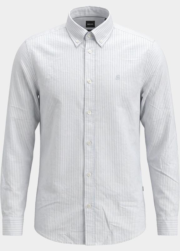 BOSS Black Casual hemd lange mouw Paars H-ROAN-BD-E-C1-261 10261880 0 50556069/531