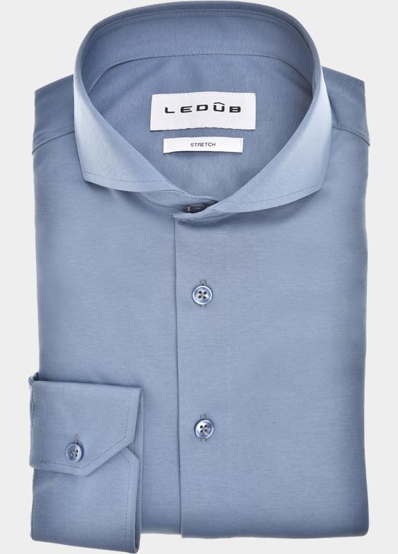 Ledub Business hemd lange mouw Blauw  0143455/145-000-000