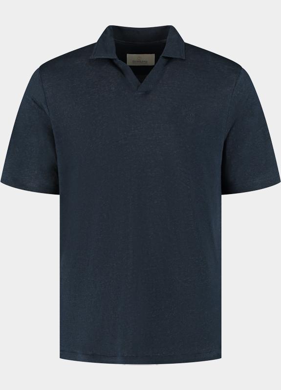 Dstrezzed Polo heren Blauw Rome Polo 240208/649