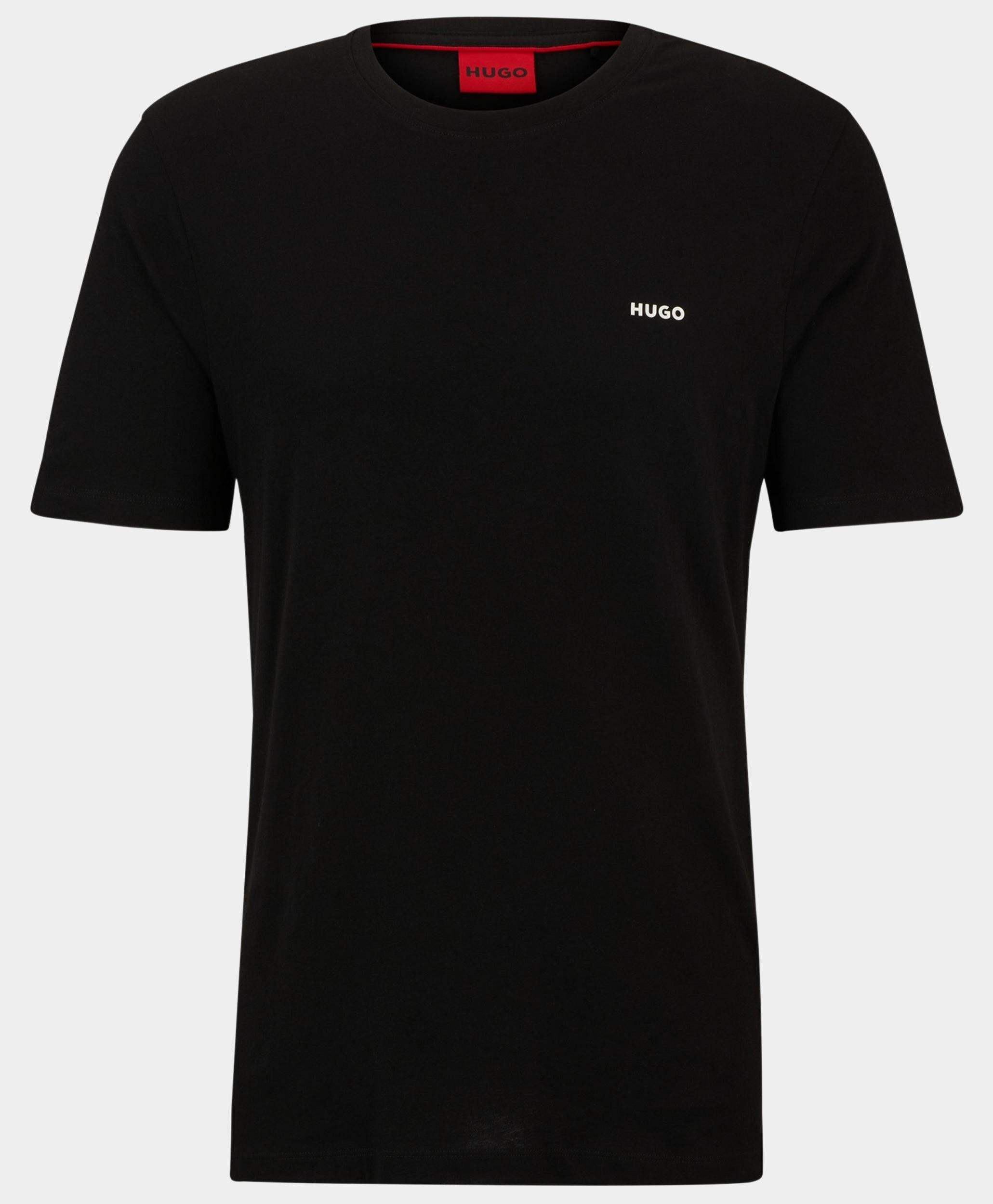HUGO Red T-shirt korte mouw Zwart Dero222 10229761 01 50466158/001