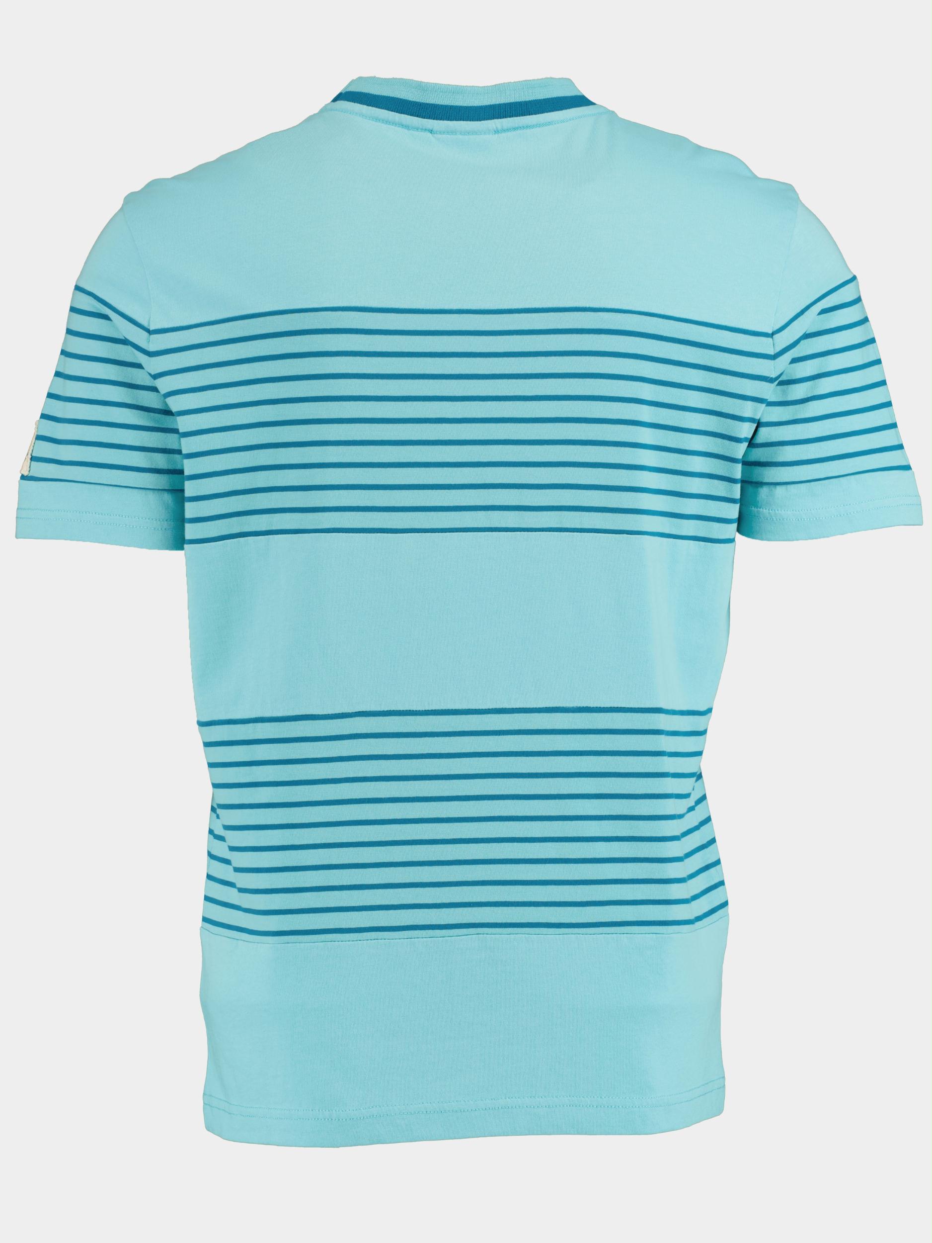 Gaastra T-shirt korte mouw Blauw Jamie 17122.2213/B009