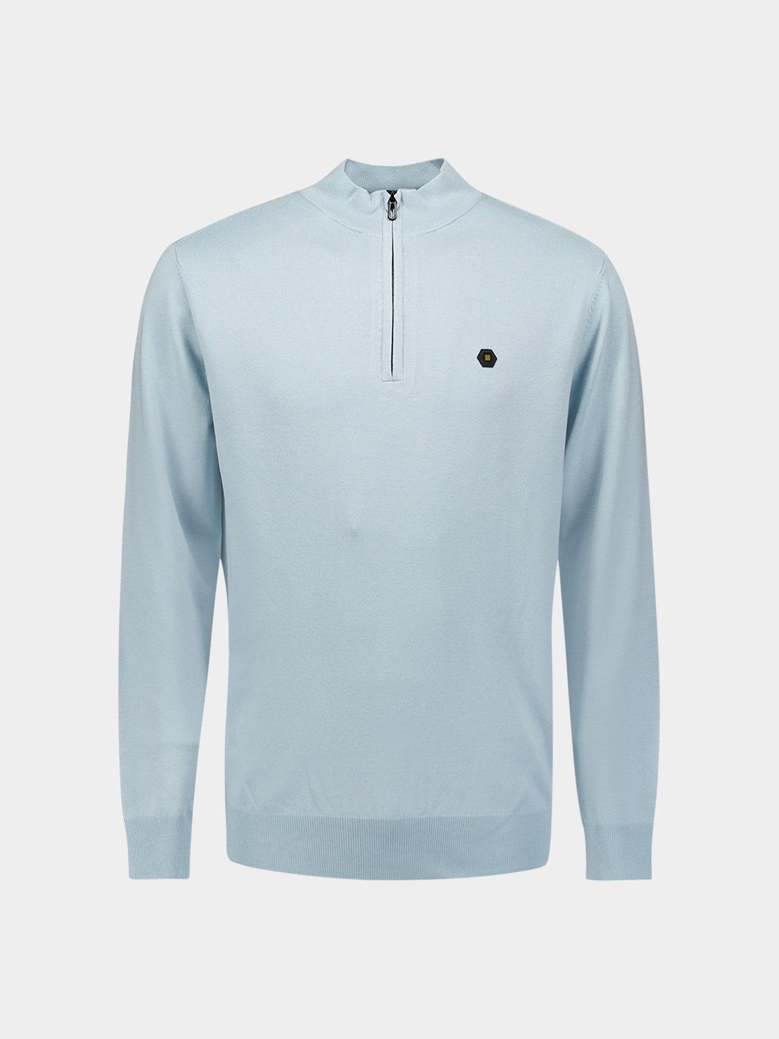 No Excess Half Zip Blauw  27210106SN/151