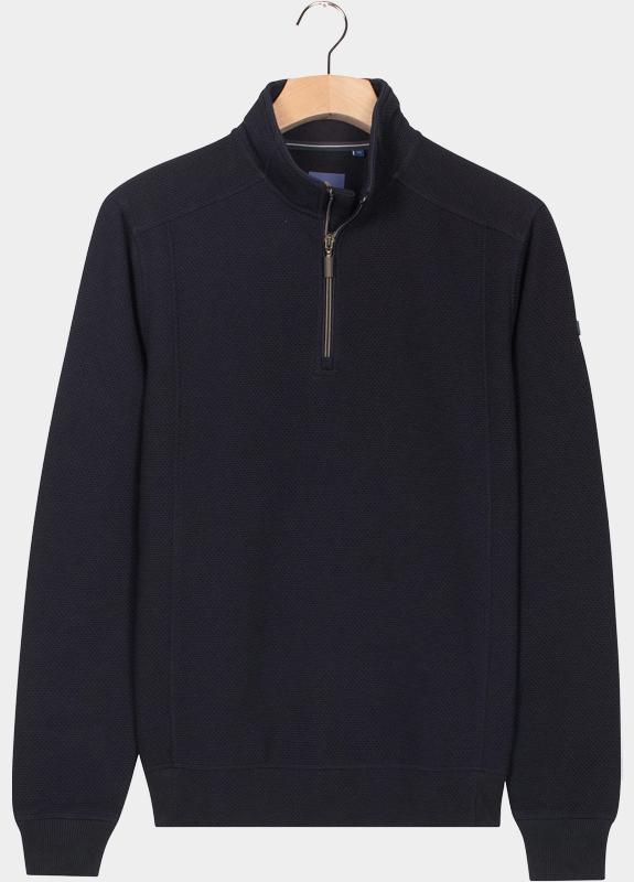Baileys sweat halfzip Blauw Sweatshirt 1/2 Zip  Hi-Low St 523131/60