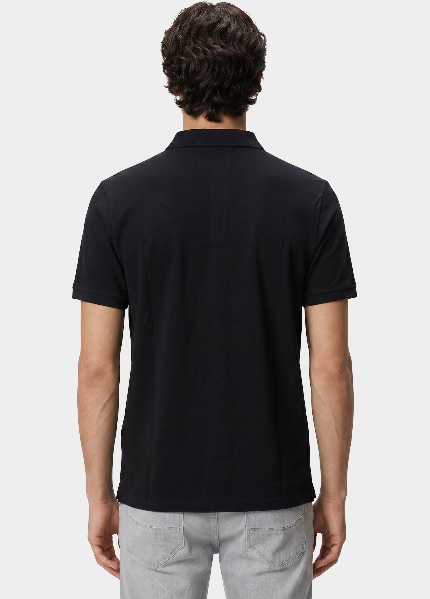 Born With Appetite Polo heren Zwart Arto Polo BWA25108AR22/990 black