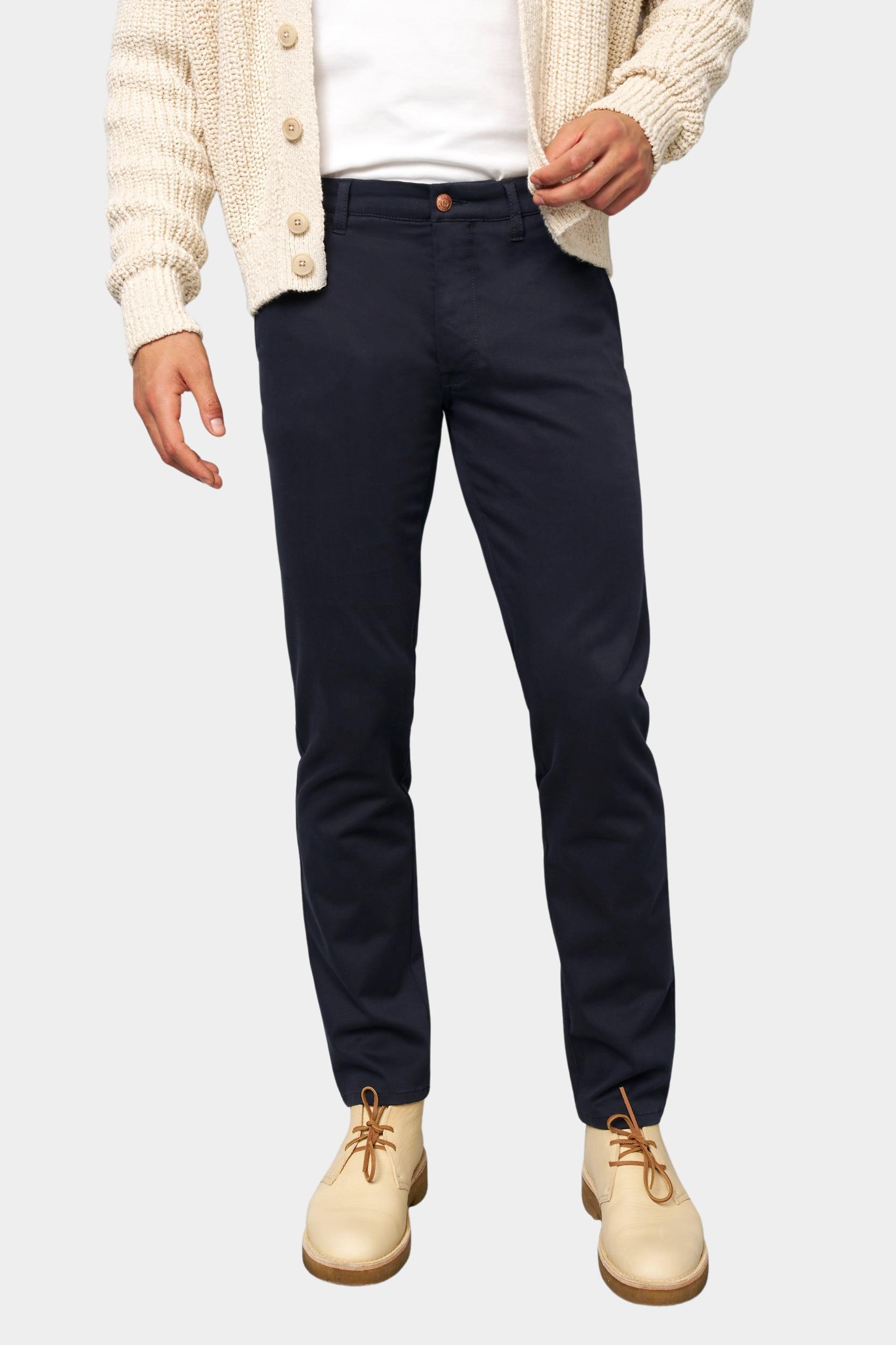 Meyer Chino Blauw M5 Move 2-6502 M5 Move 2-6502/19