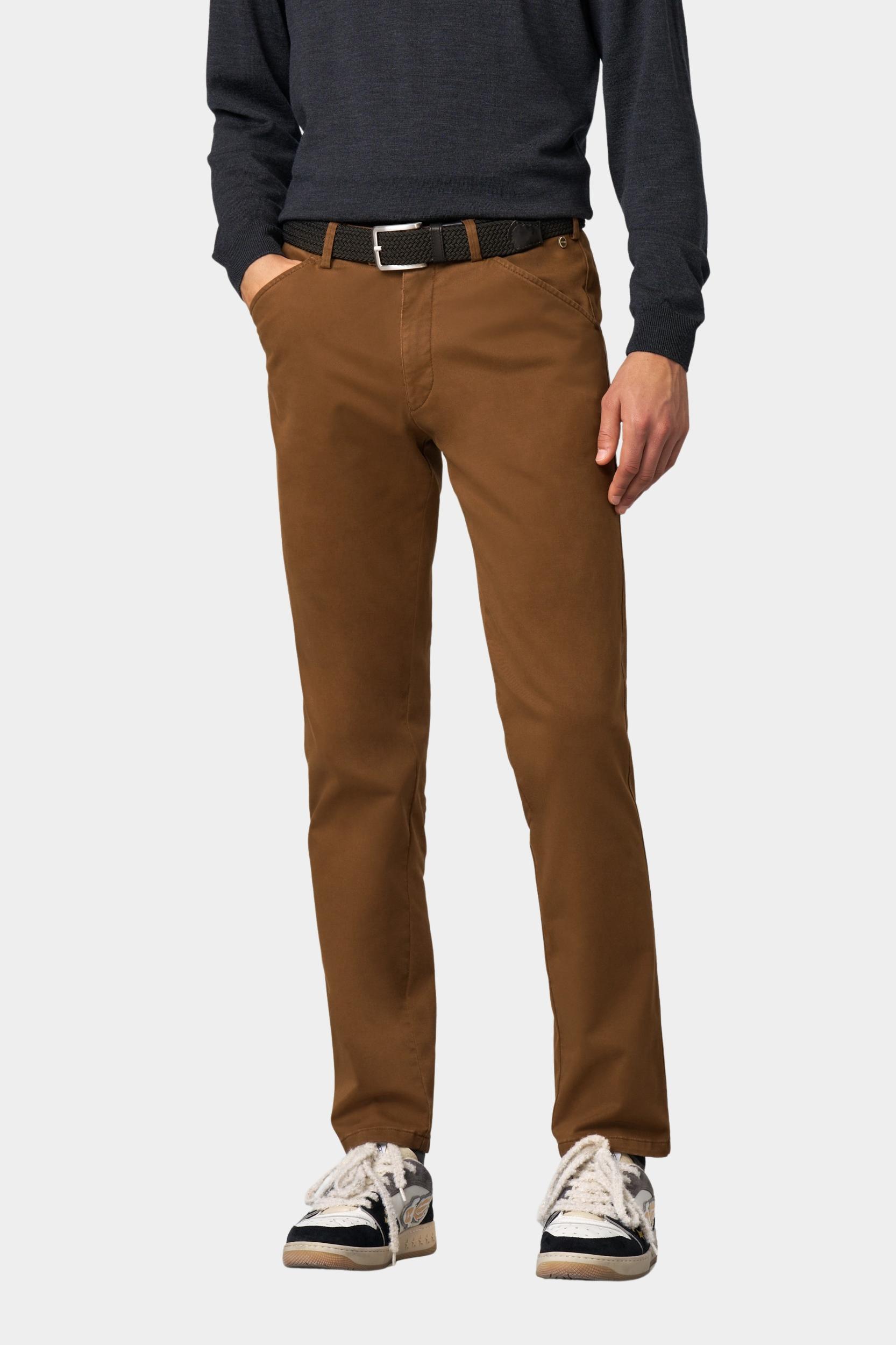 Meyer Katoenen Broek Rood CHICAGO Art.2-5612 3322561200/46