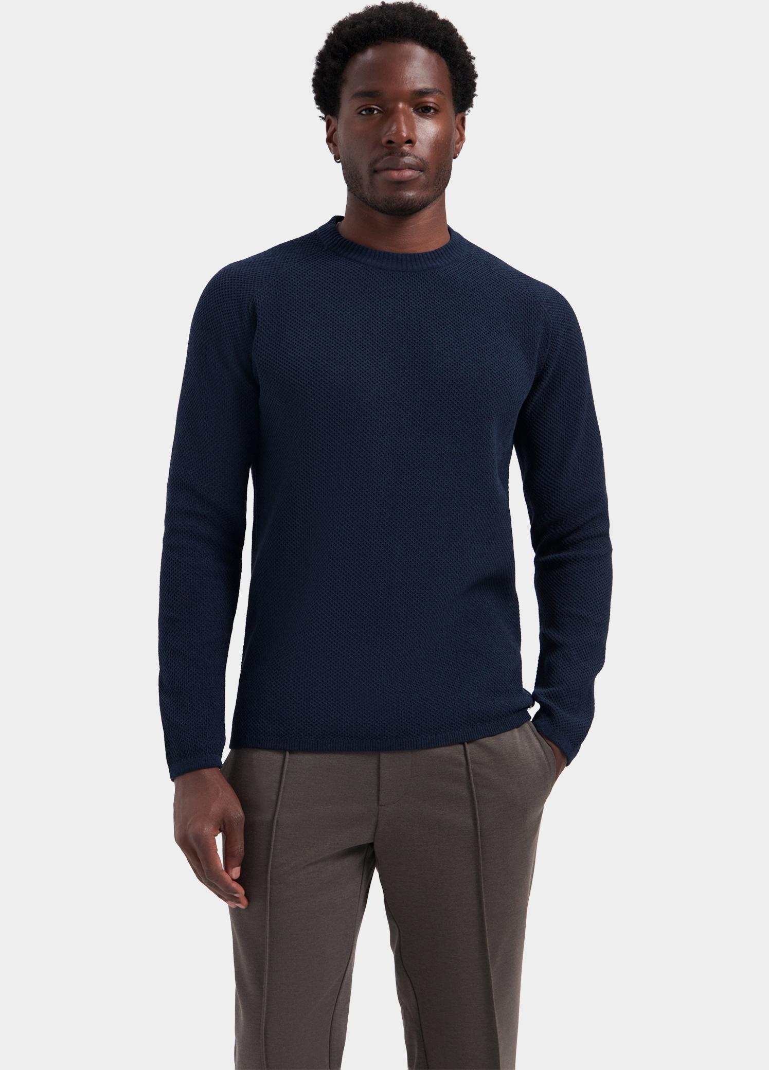Dstrezzed Sweater heren Blauw Neill Big Chenille 406836/649