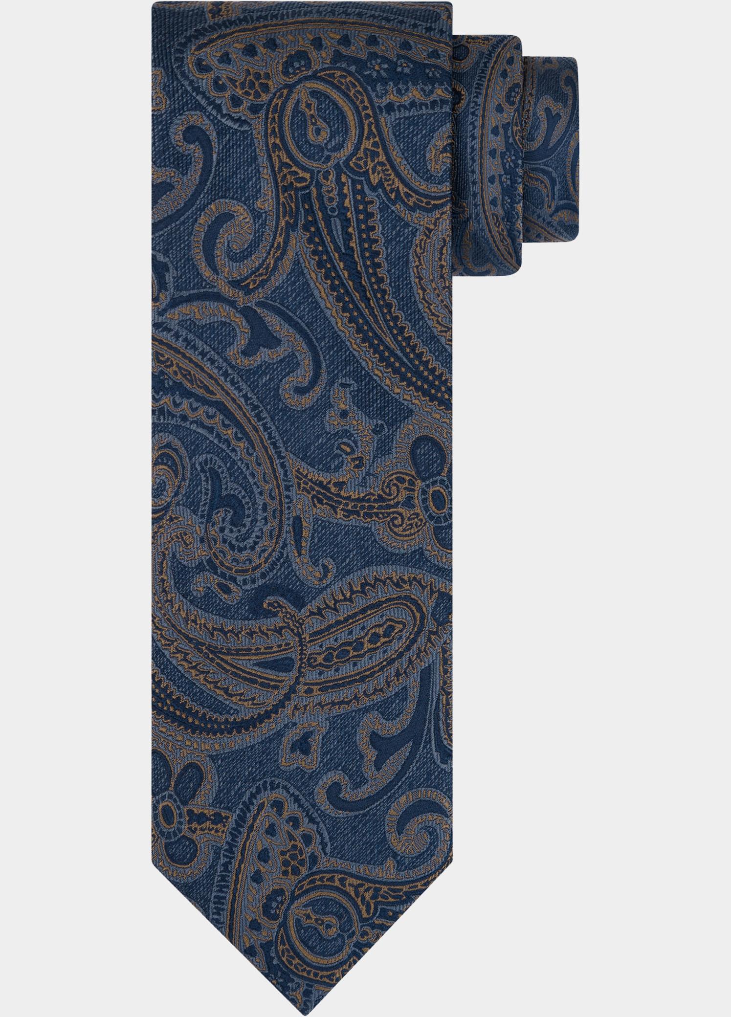 Profuomo Stropdas Blauw  PPXA30042/B