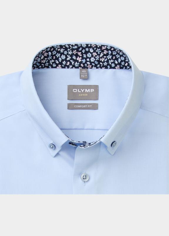 Olymp Zakelijk overhemd heren Blauw Luxor 109414/10