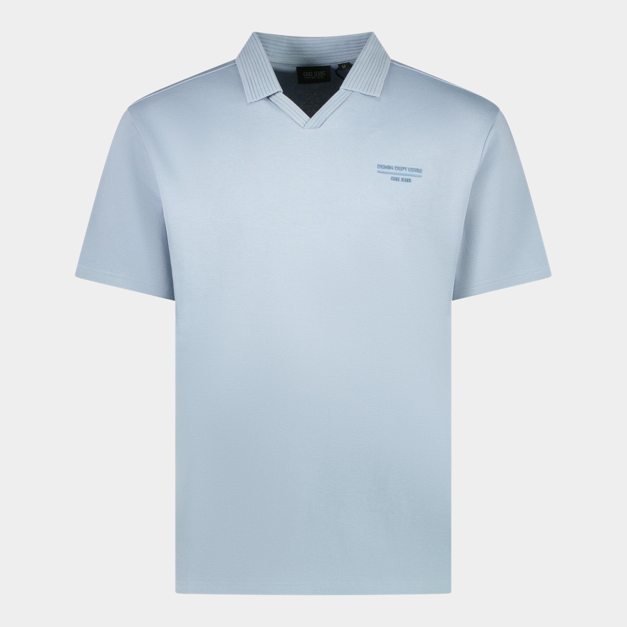 Cars Jeans Polo korte mouw Blauw CAPO 42985/71