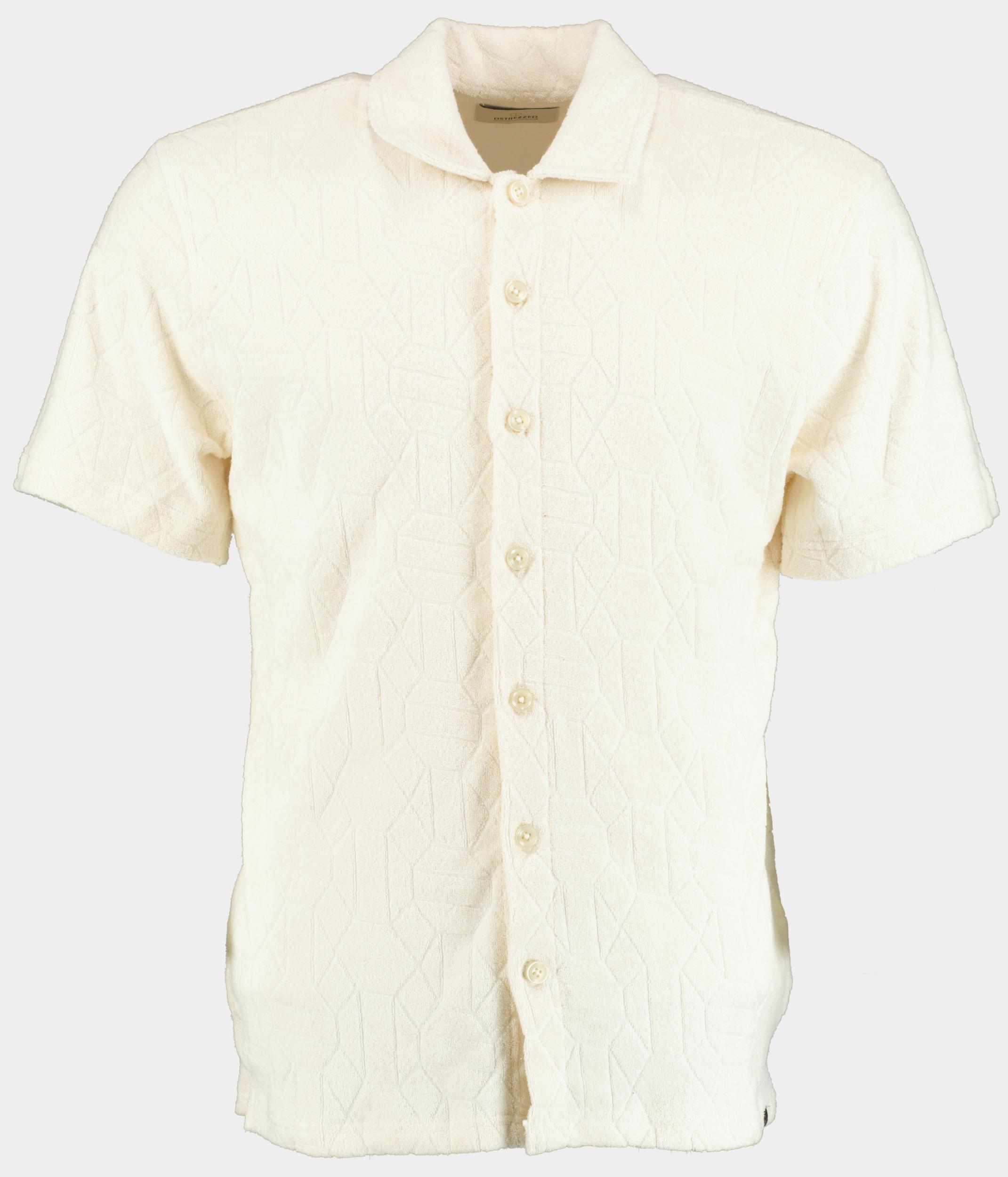 Dstrezzed Casual hemd korte mouw Wit Myron Shortsleeve Shirt 311486/102