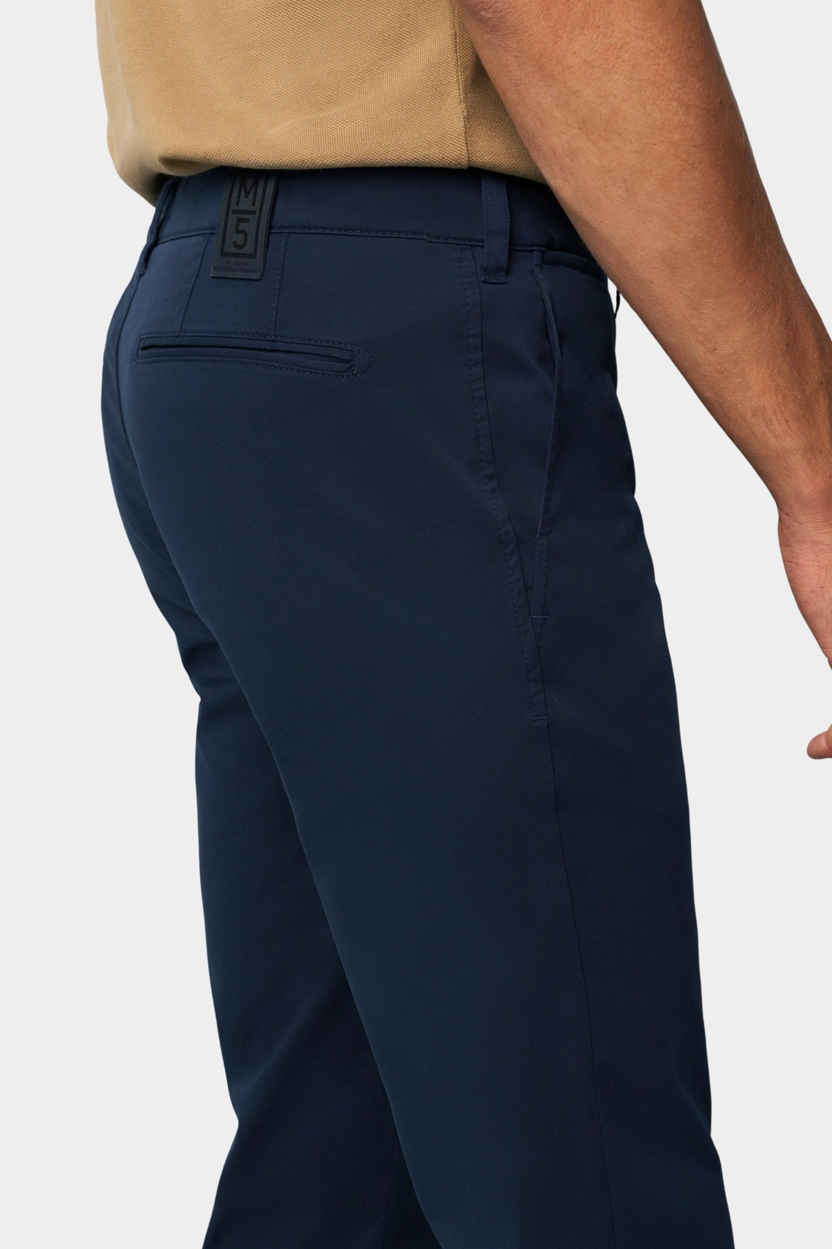 Meyer Katoenen Broek Blauw CHINO Art.1-6181 3641618100/19