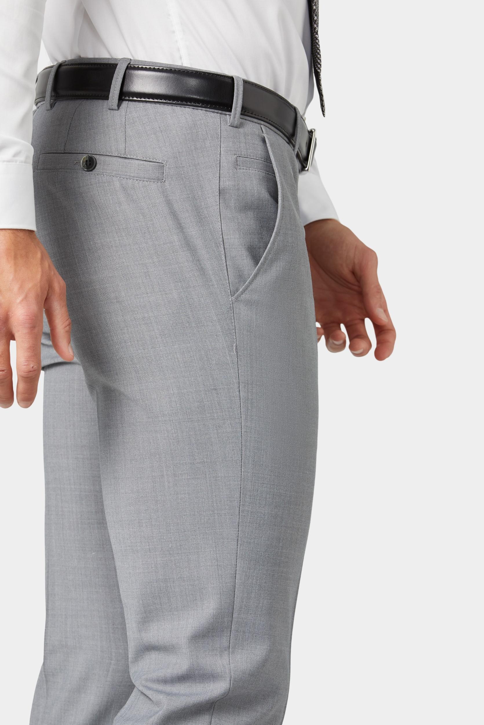 Meyer Wollen Pantalon Grijs ROMA Art. 9-344 1150934400/06