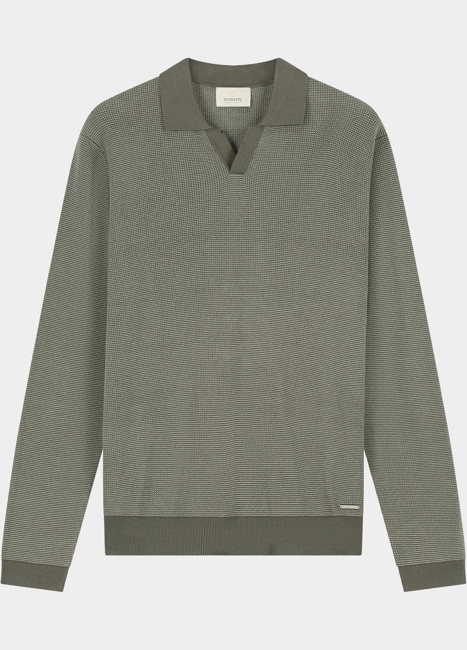 Dstrezzed Pullover heren Groen Saha Knit 406828/524