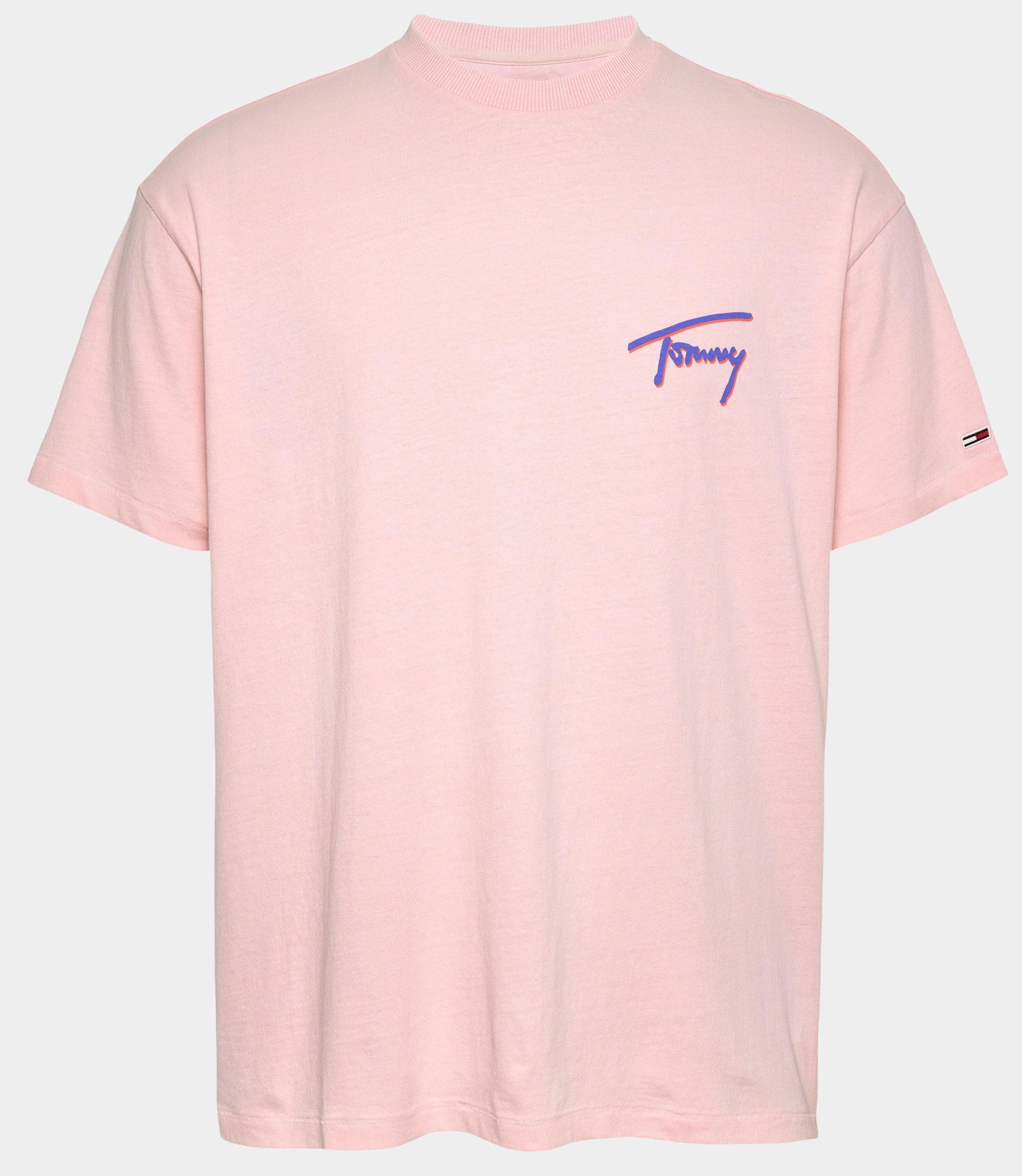 Tommy Jeans T-shirt korte mouw Roze TJM RLX FADED GRAPHIC TEE EXT DM0DM20768/TH3