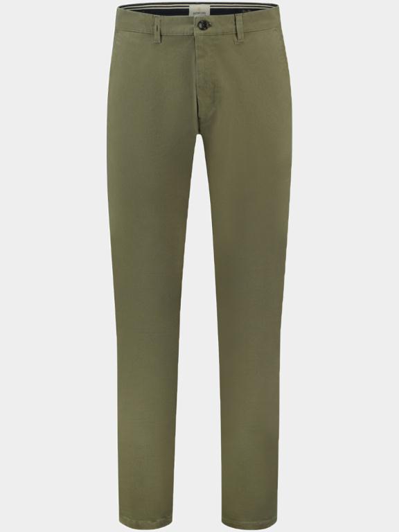 Dstrezzed Katoenen 5-Pocket Groen Charlie Chino Pants Stretch T 501656-NOS/511