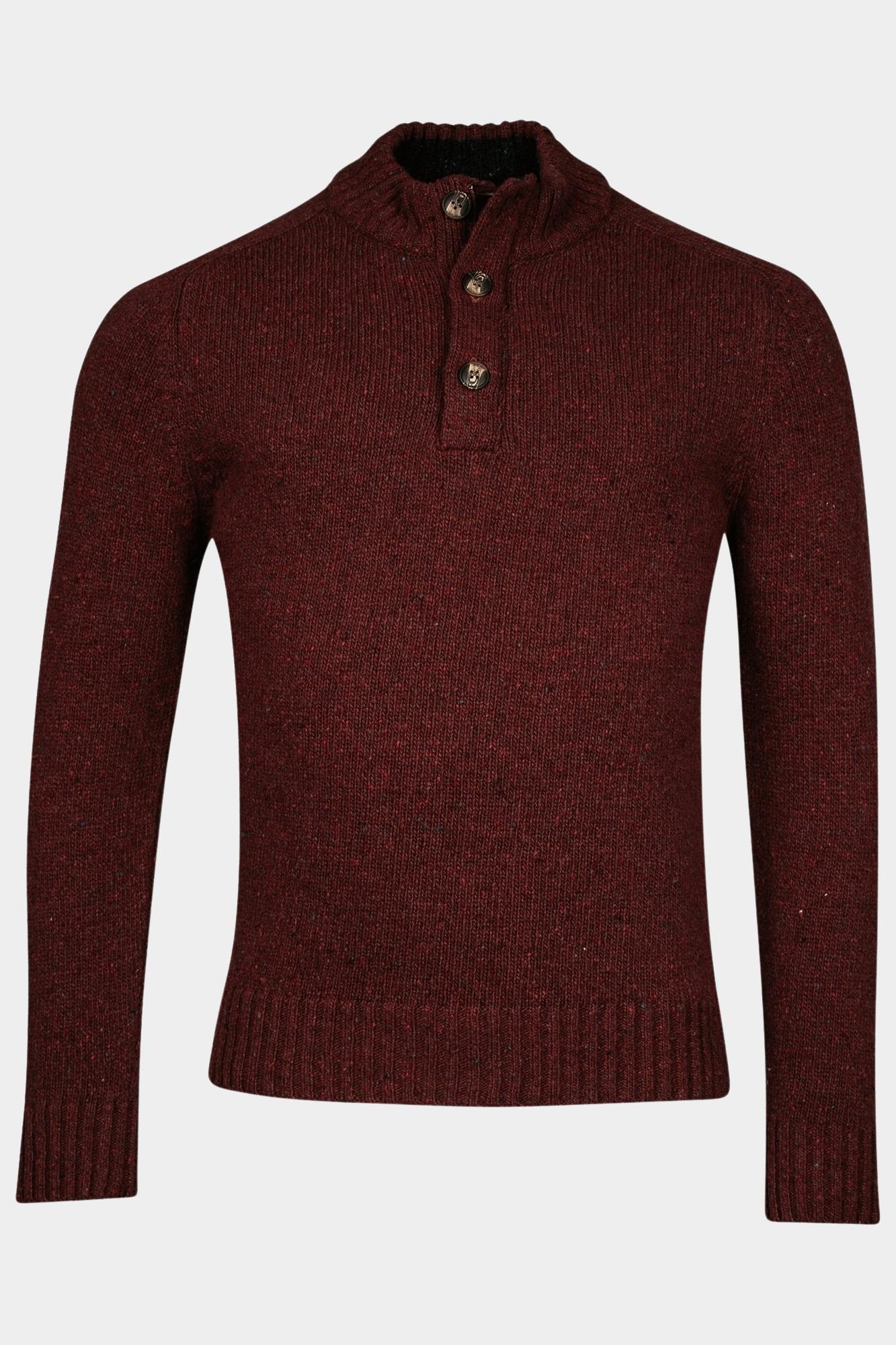 Baileys Half Zip Rood Pullover 1/2 Zip/Buttons 428473/367