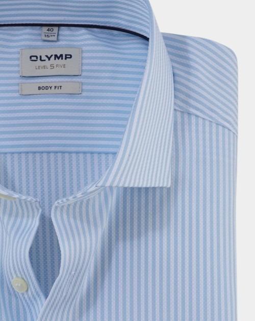 Olymp Business hemd lange mouw Blauw Level Five 209774/11