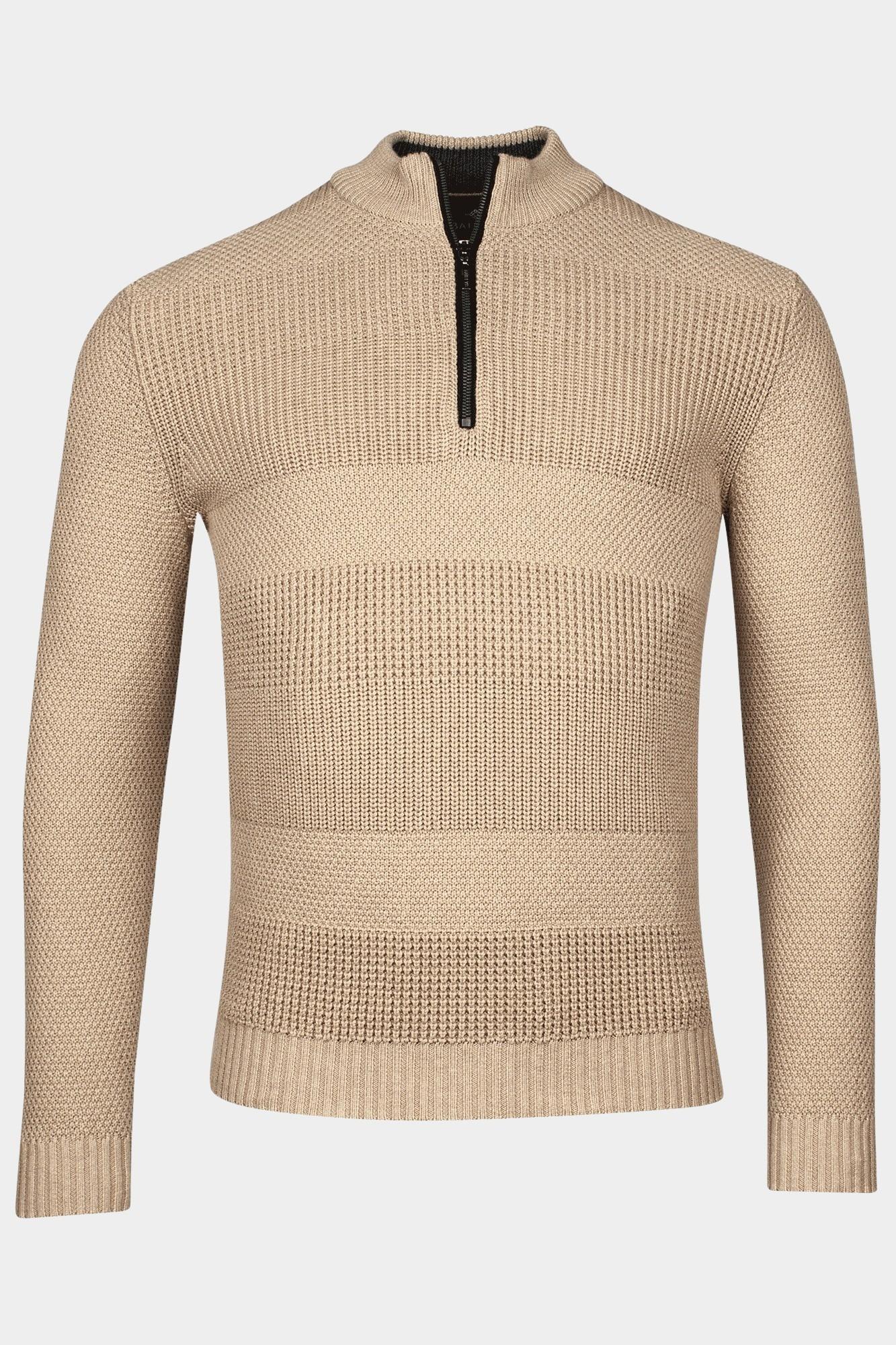 Baileys Half Zip Beige Pullover 1/2 Zip 428437/825