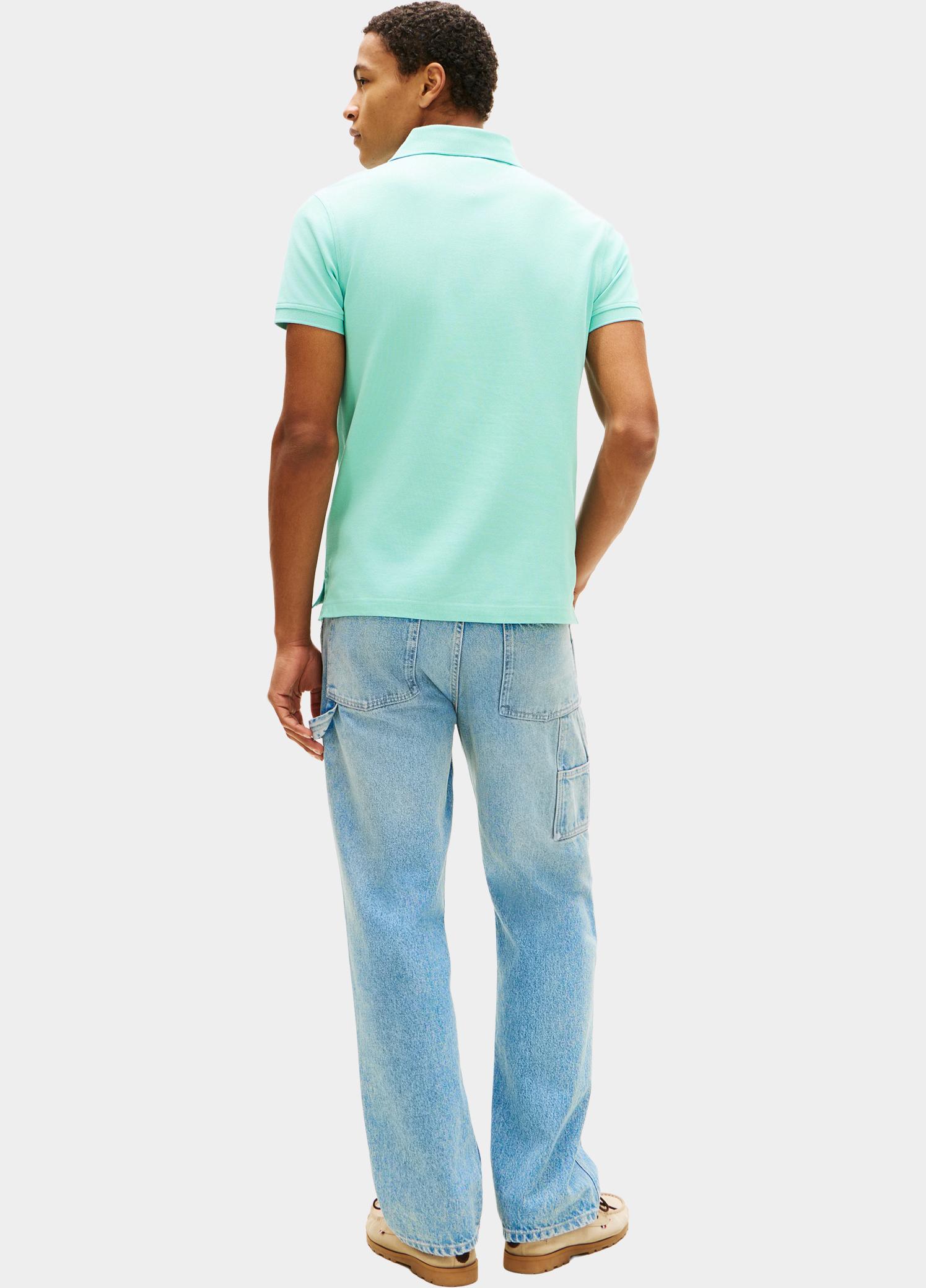 Tommy Hilfiger Polo heren Groen 1985 Slim Polo MW0MW17771/CSR