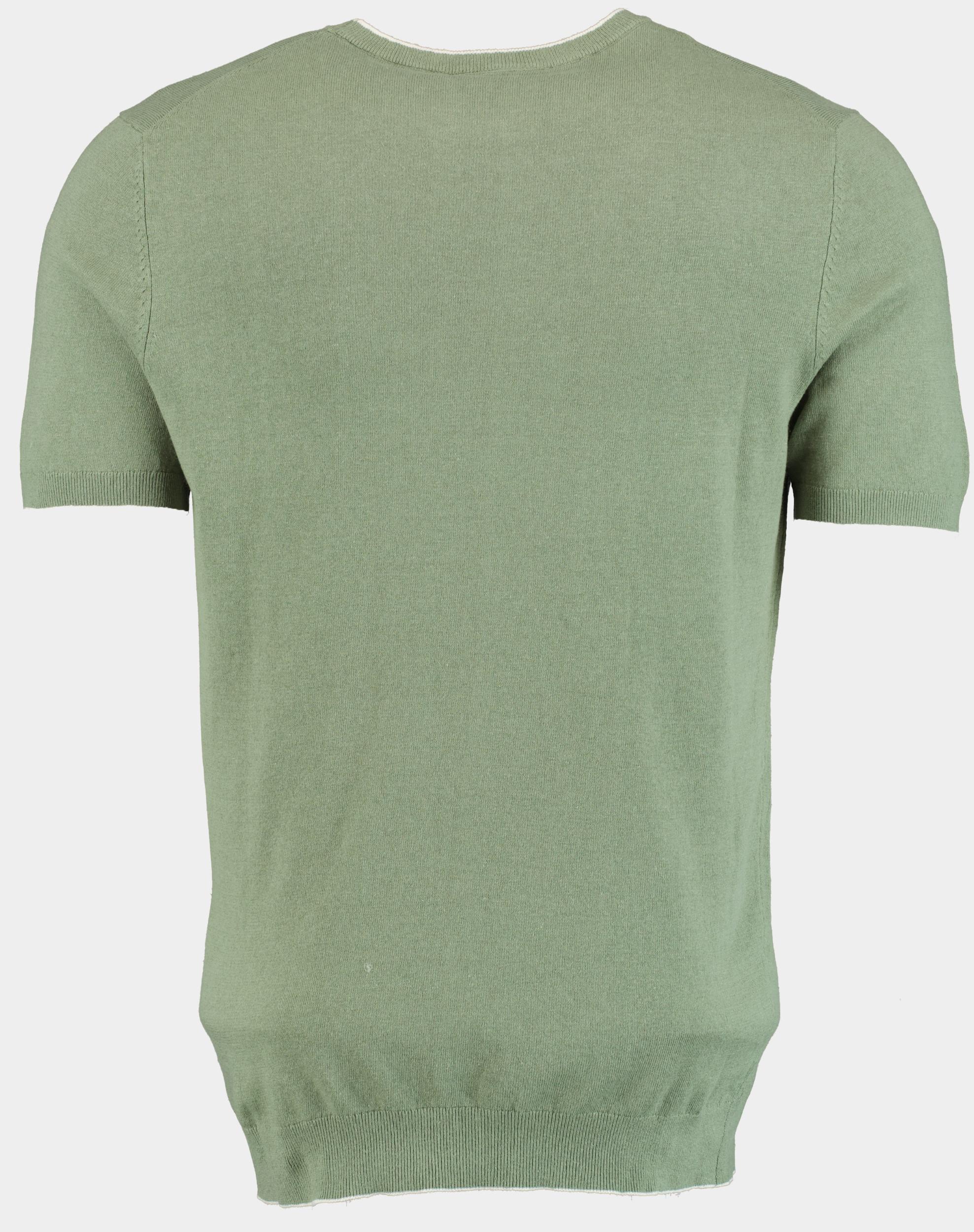 Born With Appetite Pullover Groen Rome Knitted T-shirt 25108RO13/361 sea green