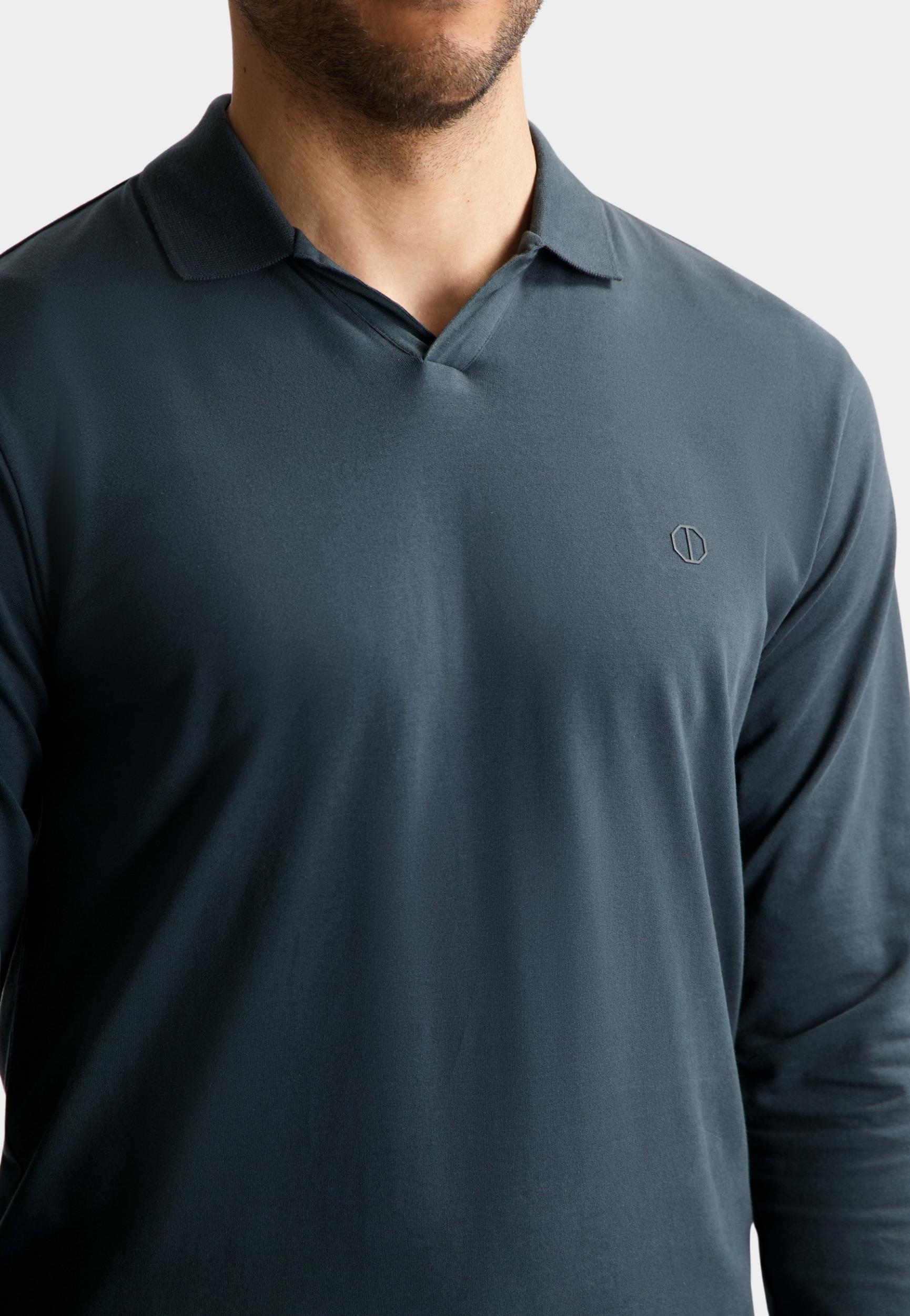 Dstrezzed Polo lange mouw Groen DS_Zenon Ls Polo 211054/562