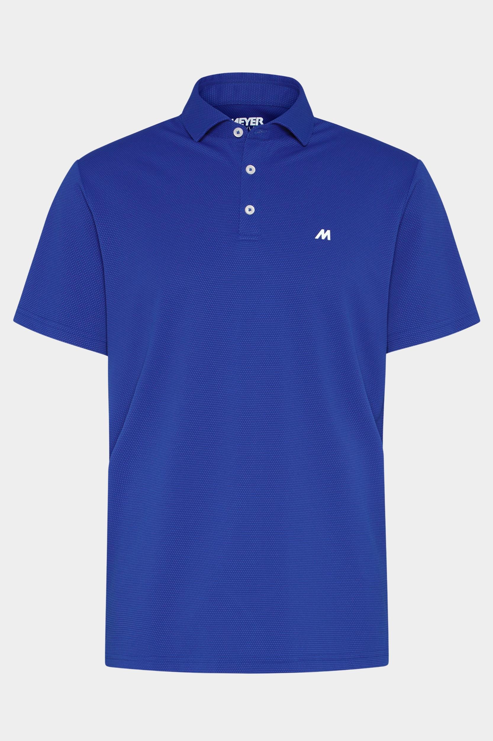 Meyer Polo korte mouw Blauw RORY Art.9-9006 9519900600/17