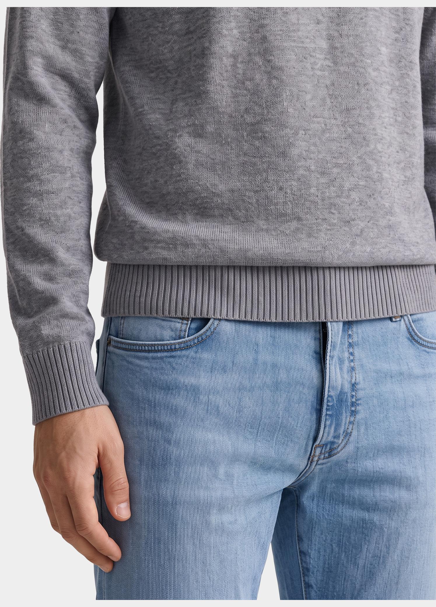 Bos Half Zip Grijs  3042900/204