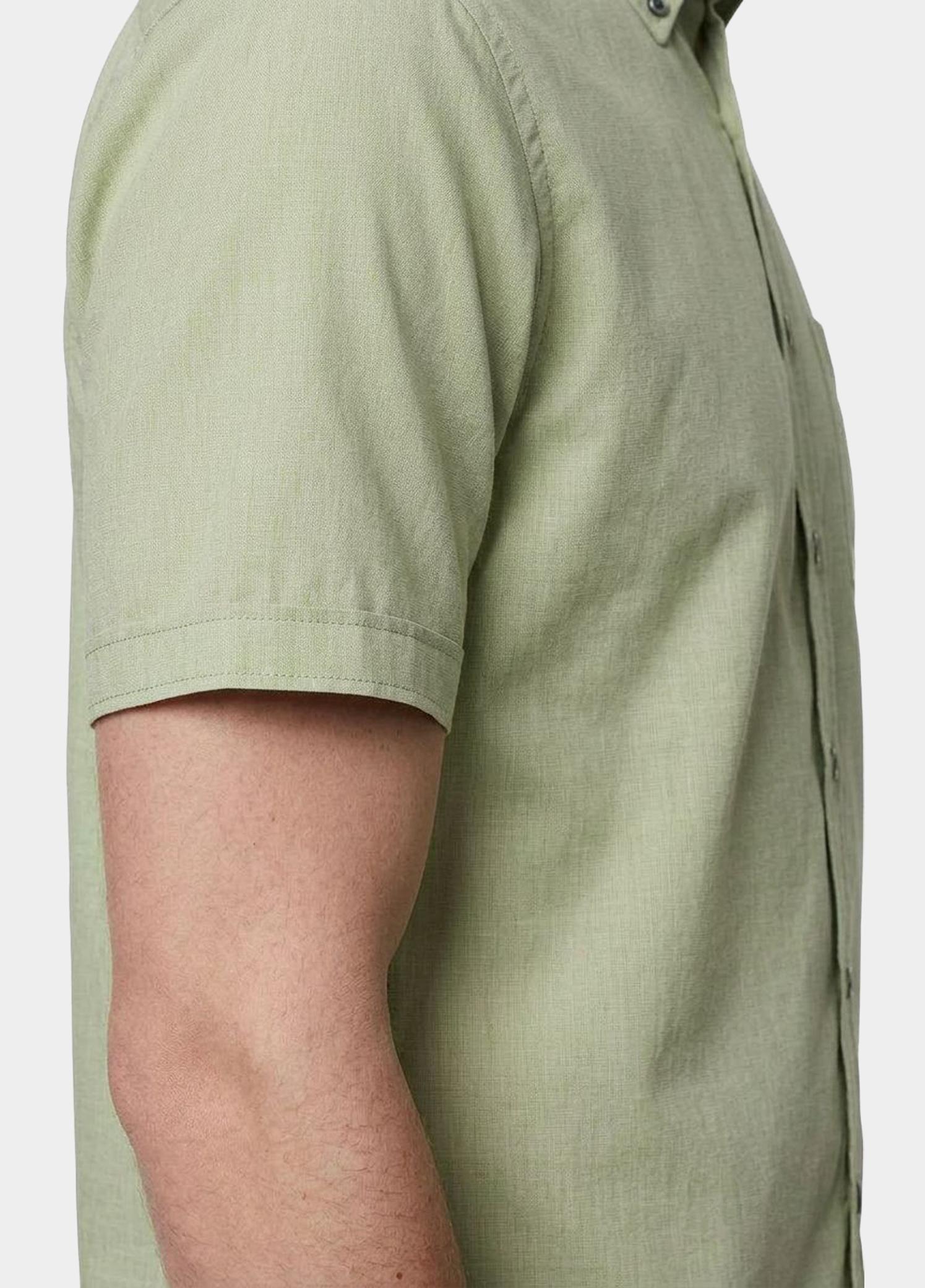 Casamoda Casual hemd korte mouw Groen B.D. Casual Fit 1/2Arm_ 126131341/301