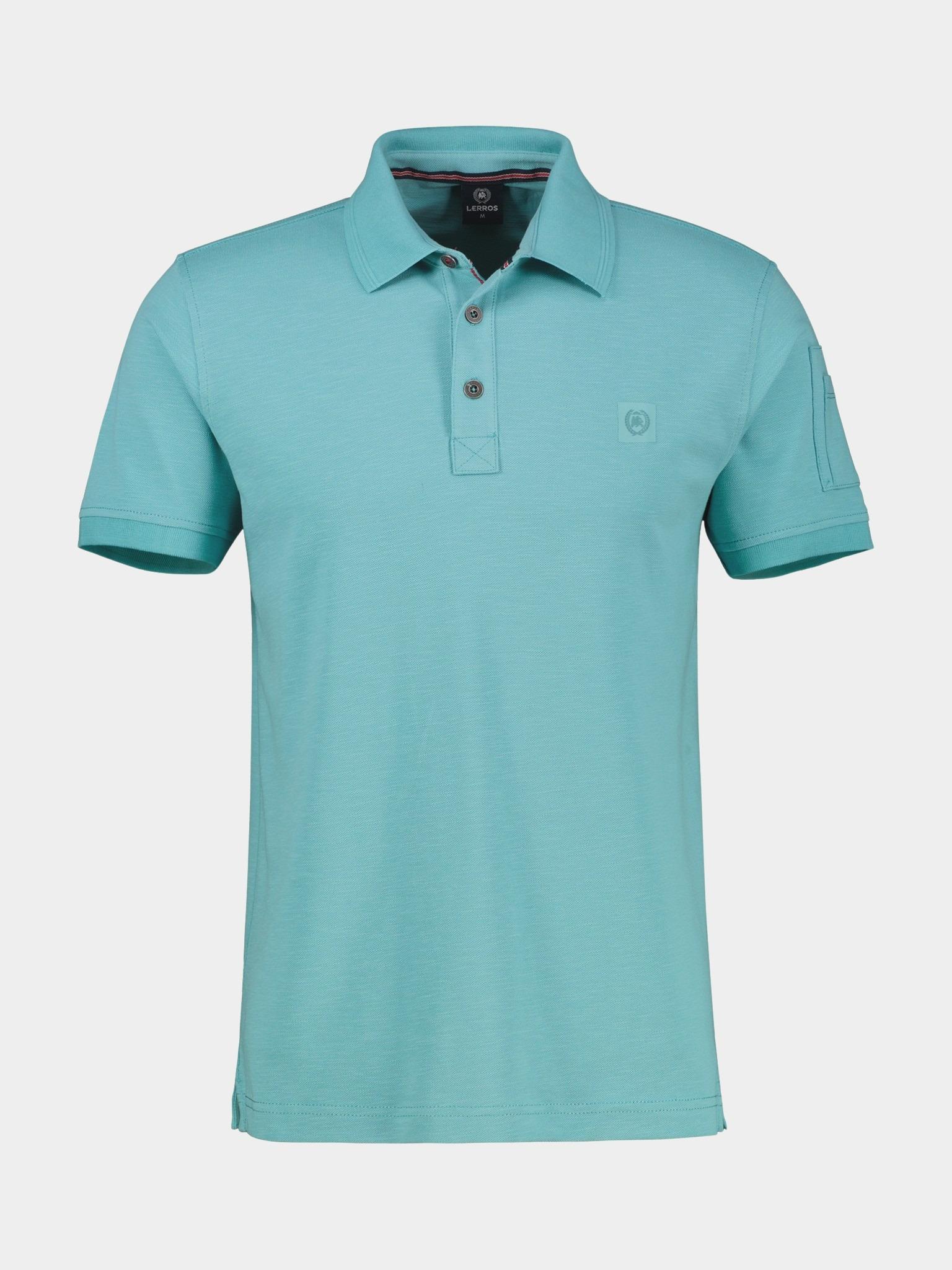 Lerros Polo korte mouw Blauw  2533229/456